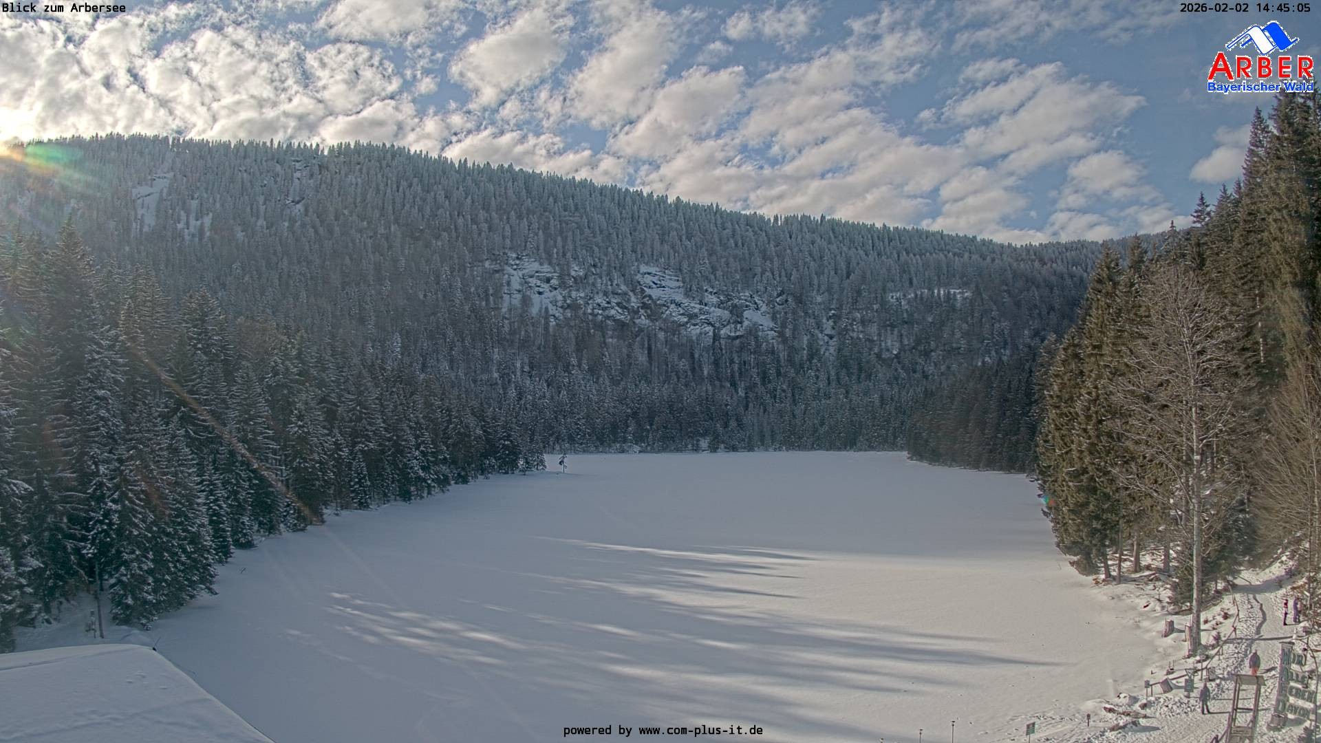 Archiv Foto Webcam Großer Arbersee - Bayerischer Wald