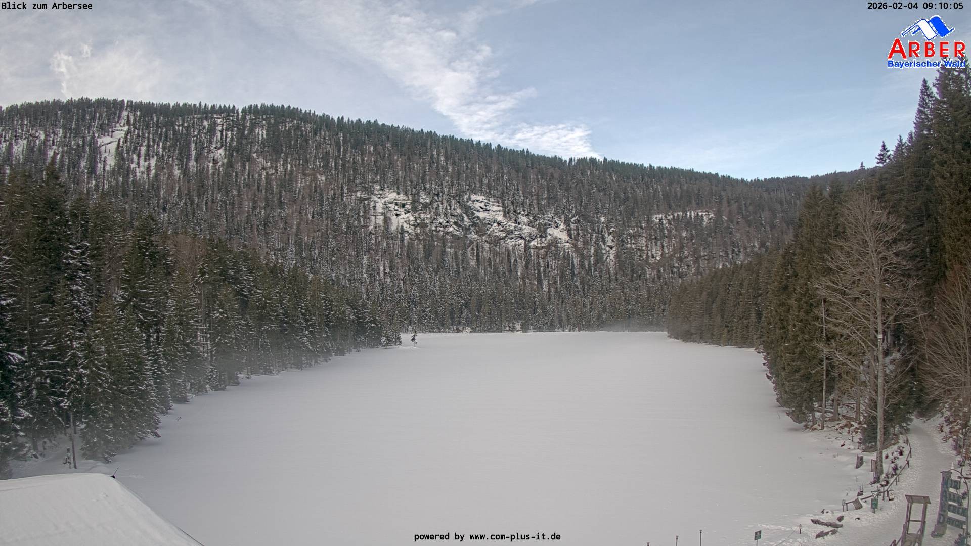 Archiv Foto Webcam Großer Arbersee - Bayerischer Wald