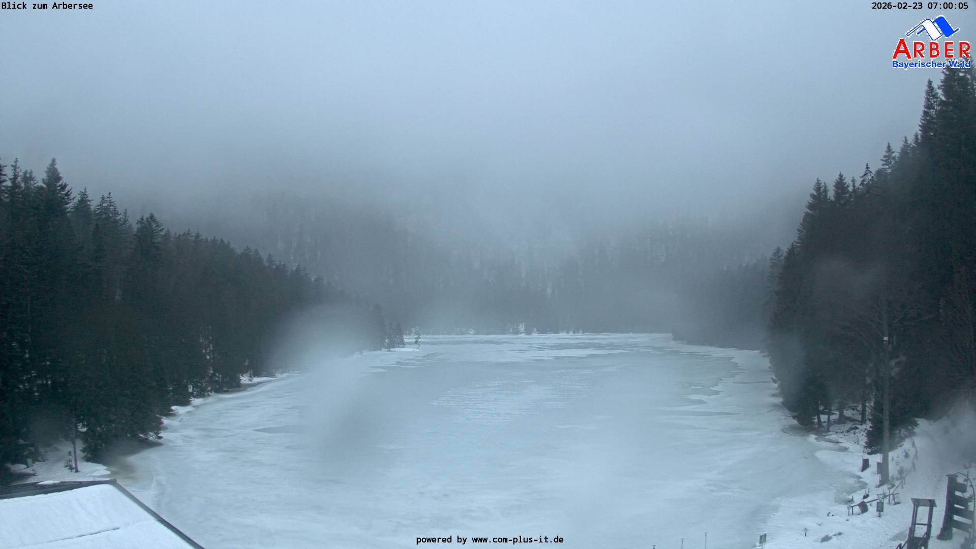 Archiv Foto Webcam Großer Arbersee - Bayerischer Wald