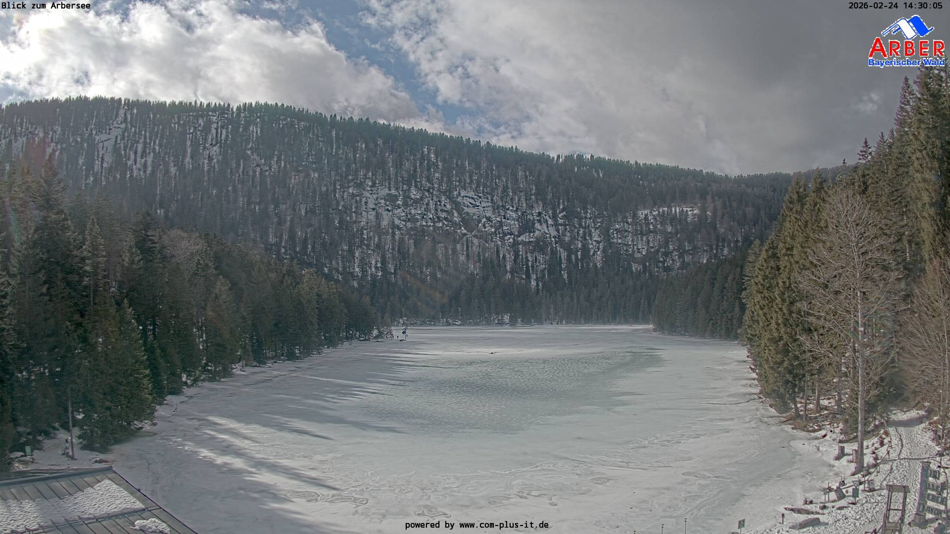 Archiv Foto Webcam Großer Arbersee - Bayerischer Wald