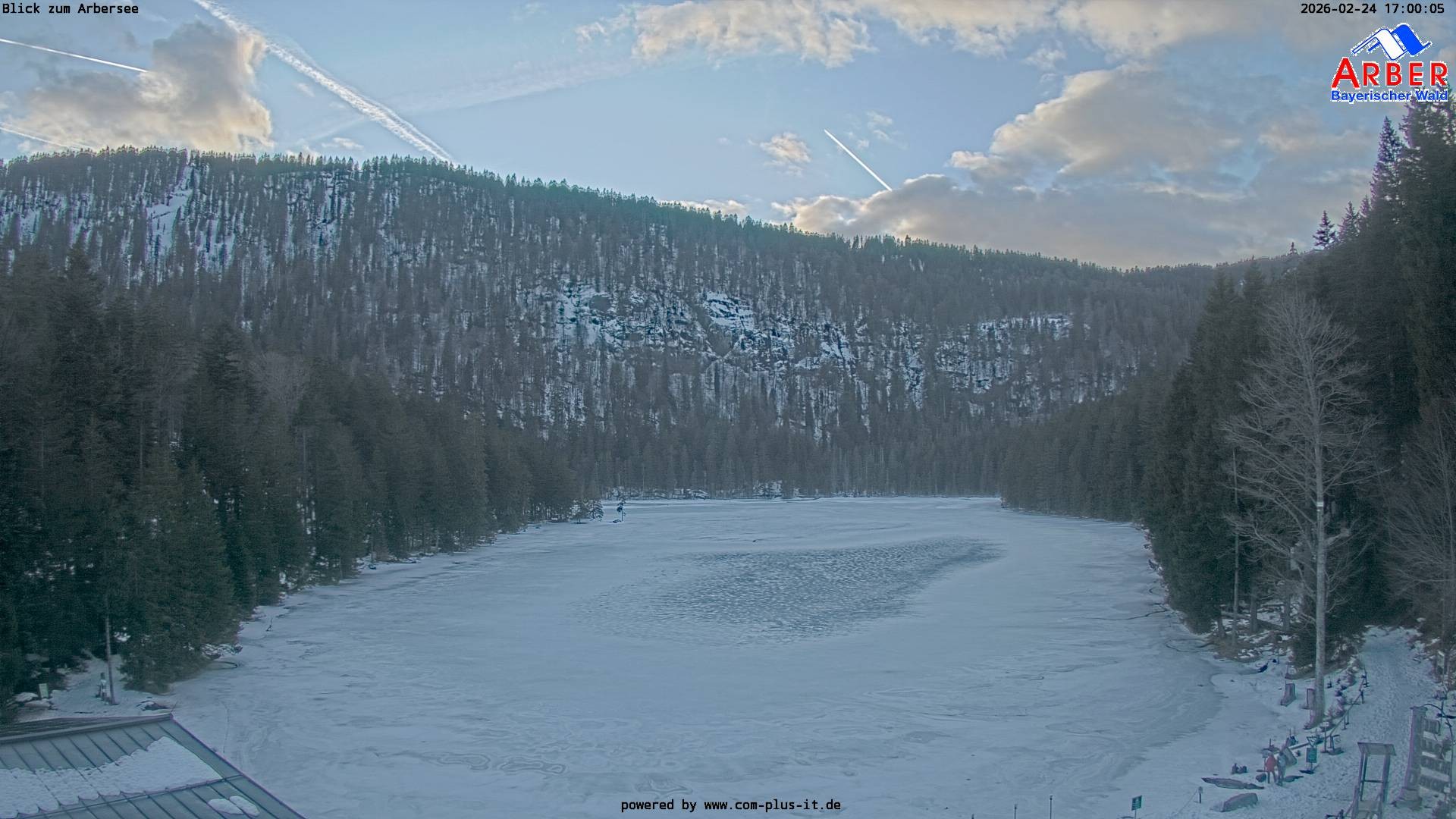 Archiv Foto Webcam Großer Arbersee - Bayerischer Wald