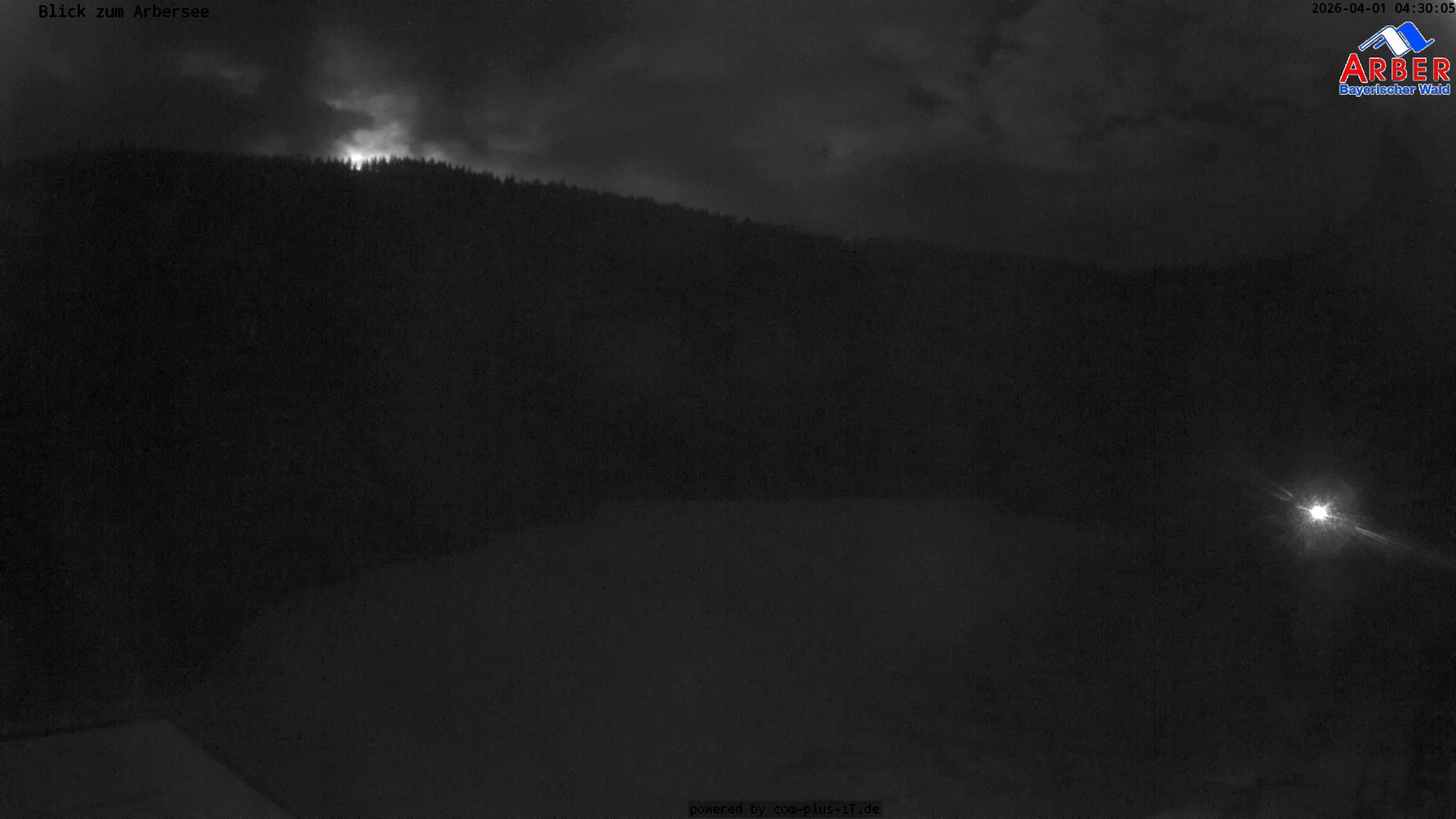 Archived image Webcam Lake "Großer Arbersee" (Bavarian Forest)
