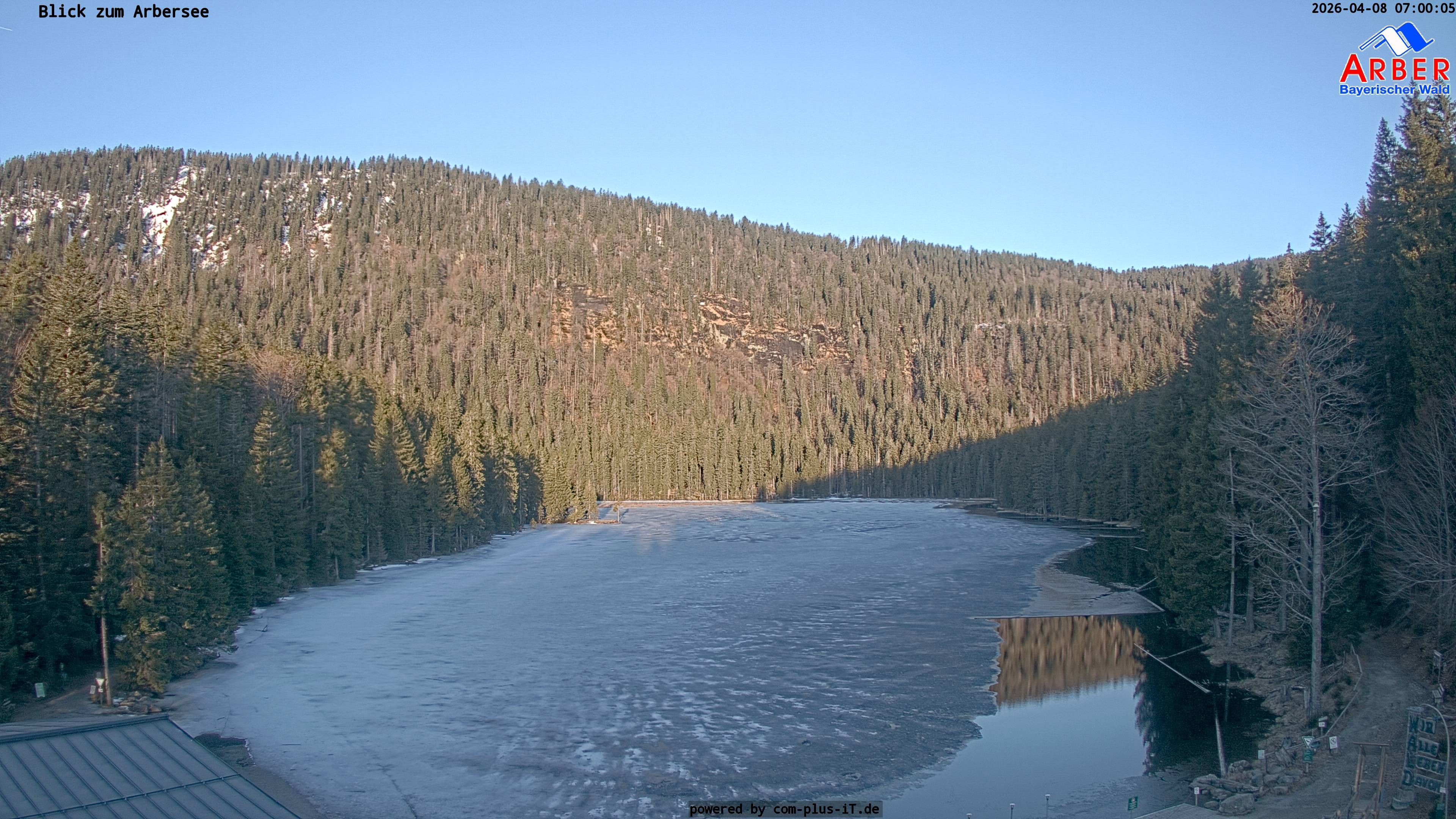 Archiv Foto Webcam Großer Arbersee - Bayerischer Wald
