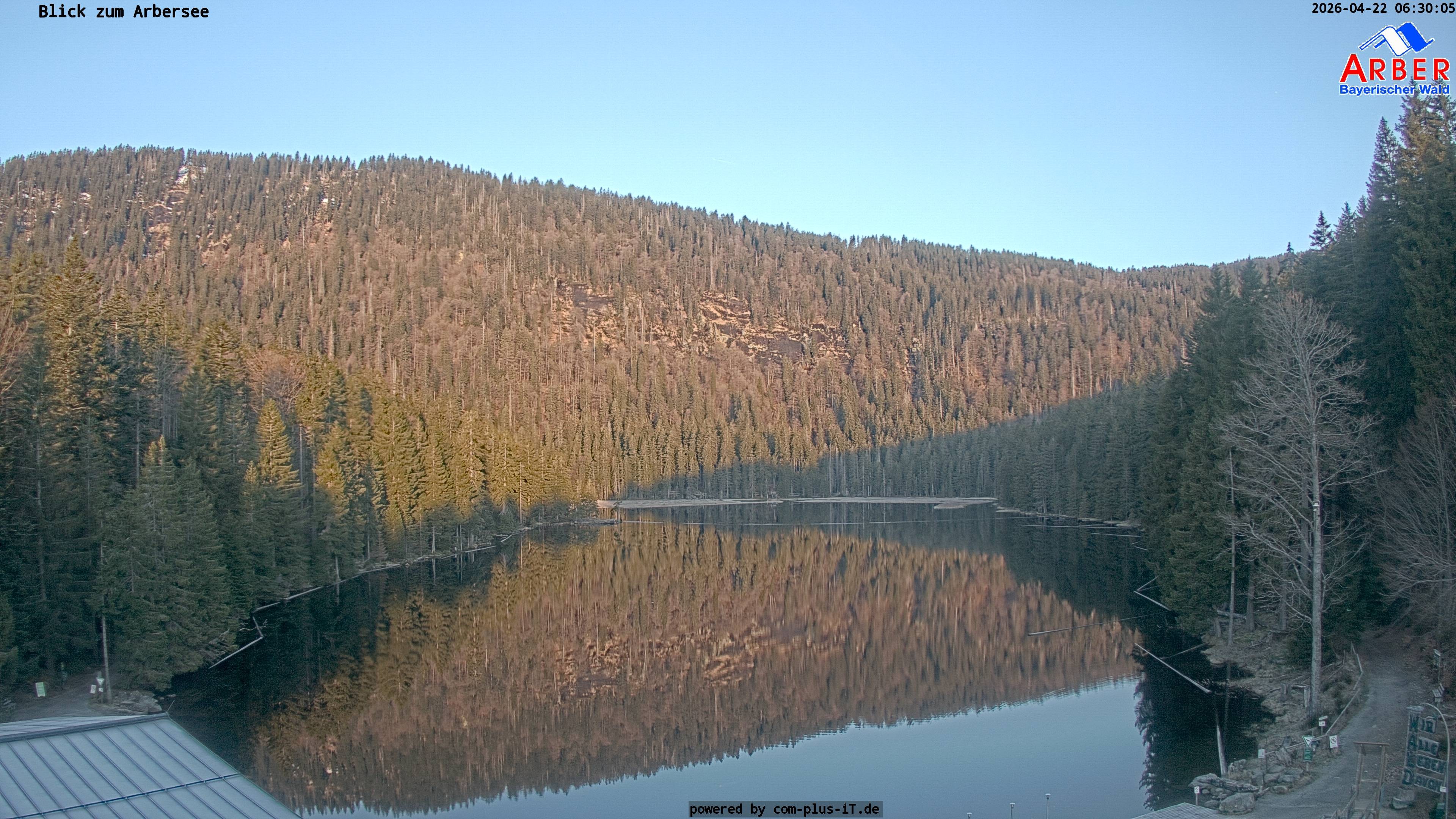 Archiv Foto Webcam Großer Arbersee - Bayerischer Wald