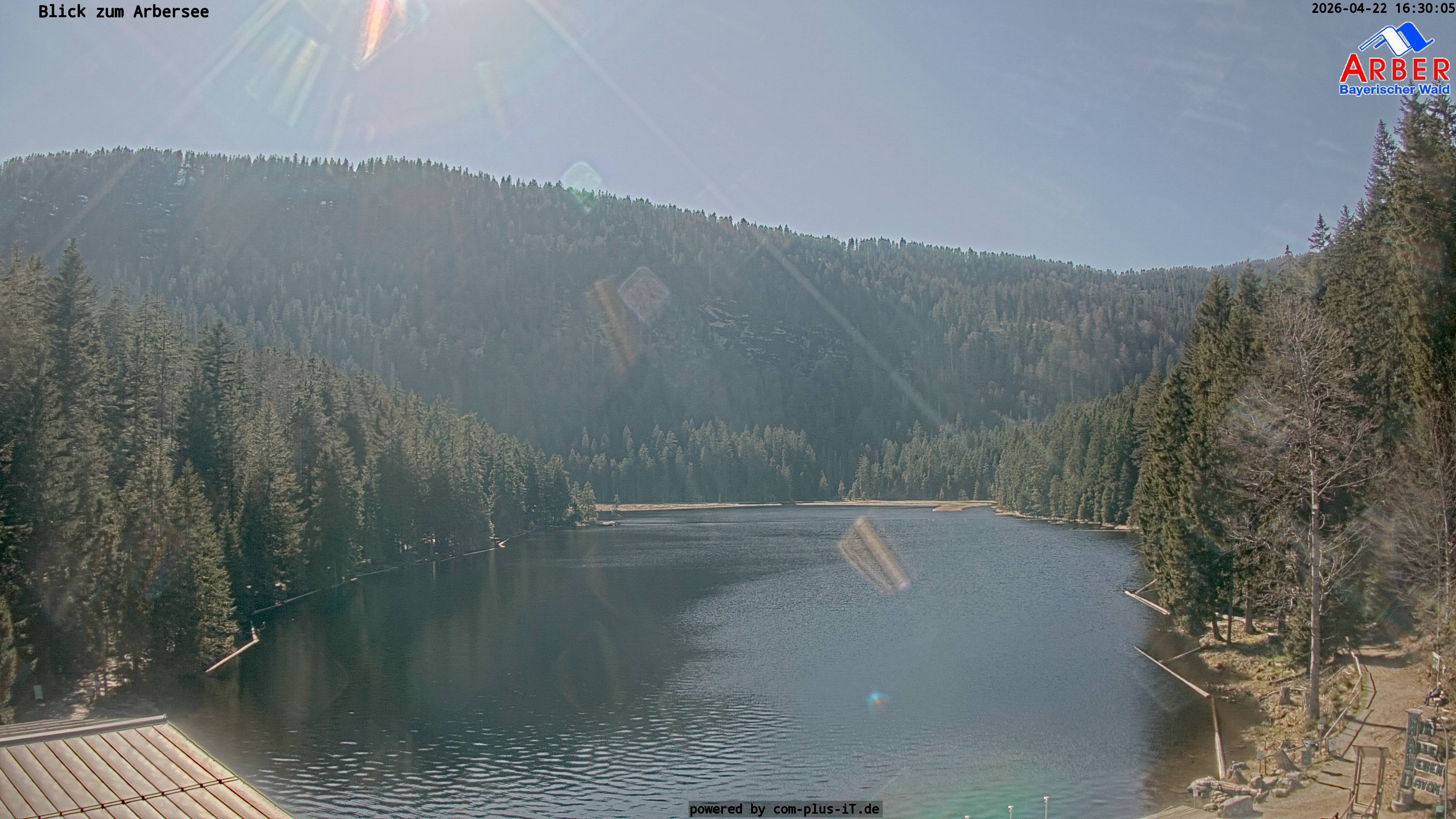Archiv Foto Webcam Großer Arbersee - Bayerischer Wald