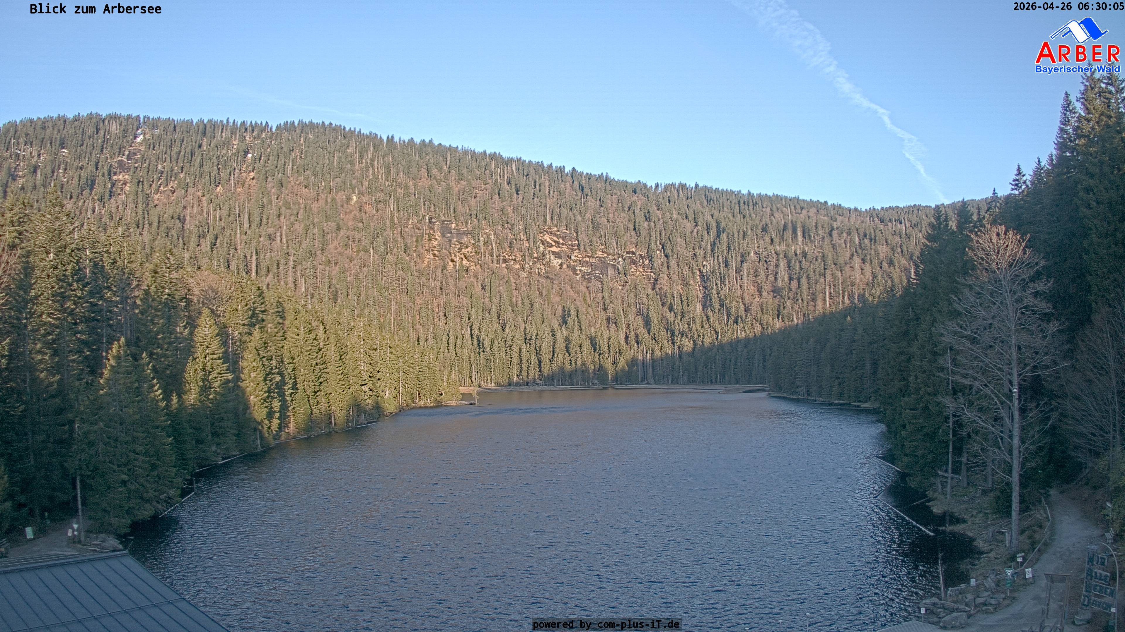 Archiv Foto Webcam Großer Arbersee - Bayerischer Wald