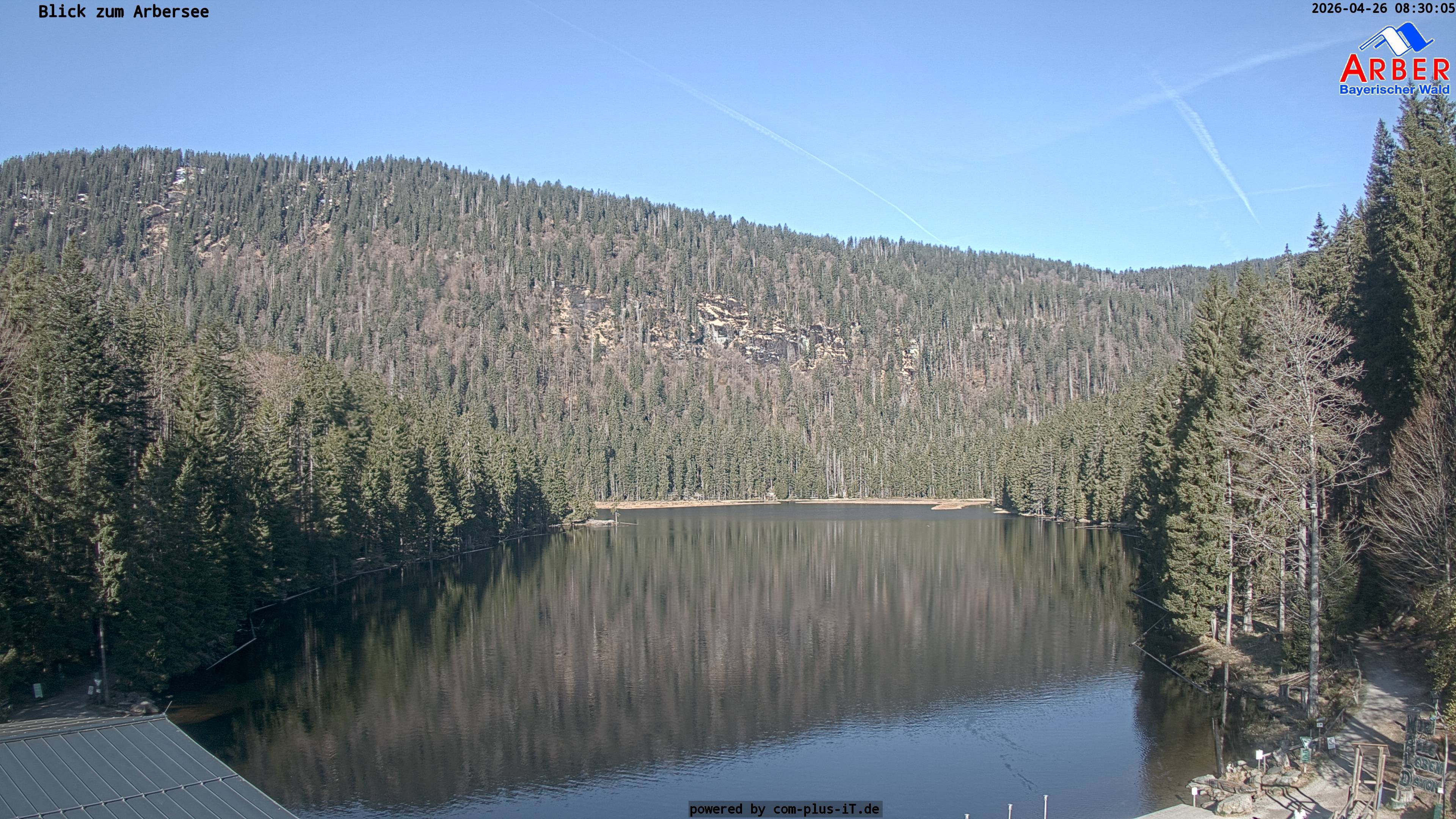 Archiv Foto Webcam Großer Arbersee - Bayerischer Wald