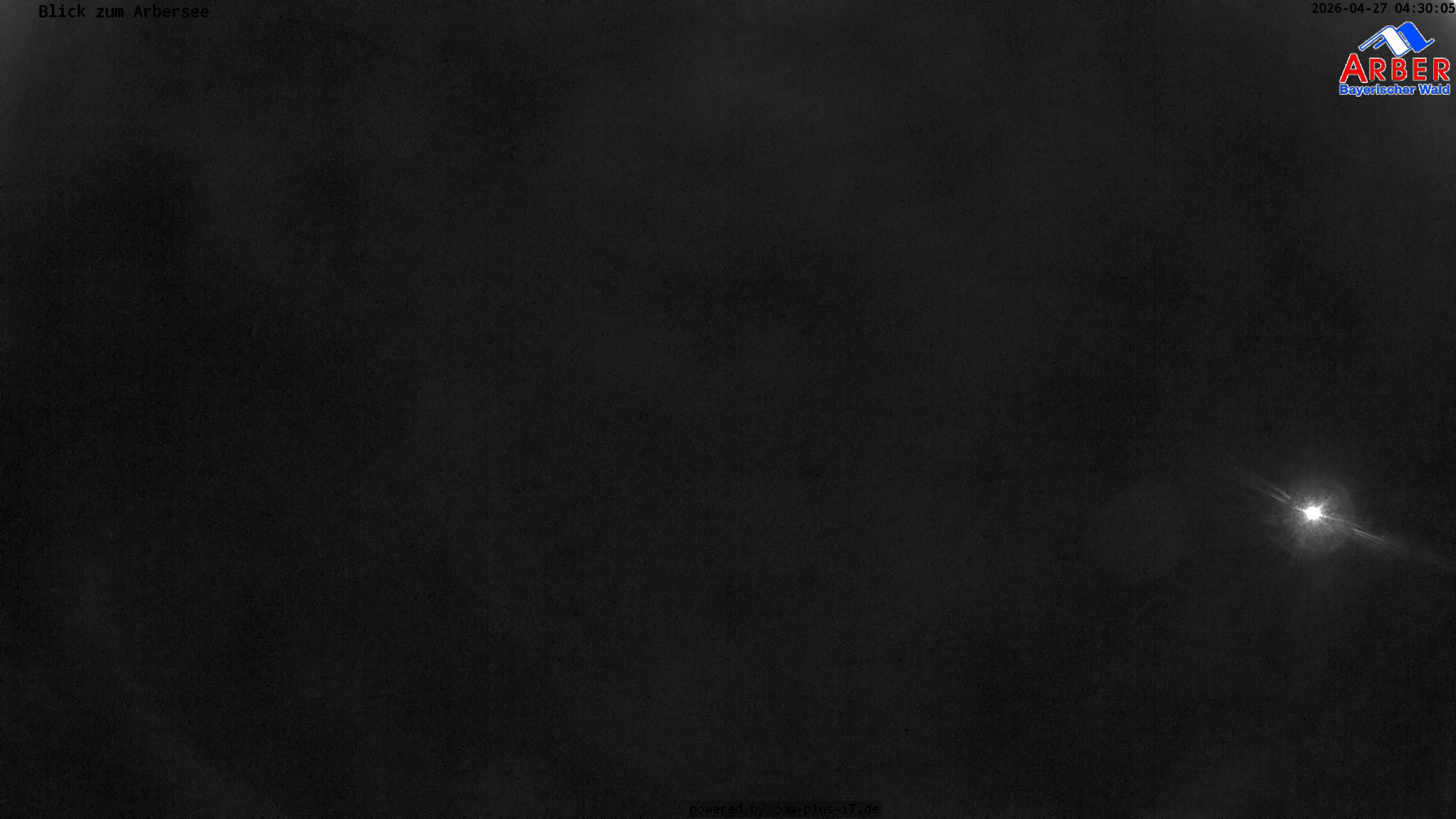 Archived image Webcam Lake "Großer Arbersee" (Bavarian Forest)