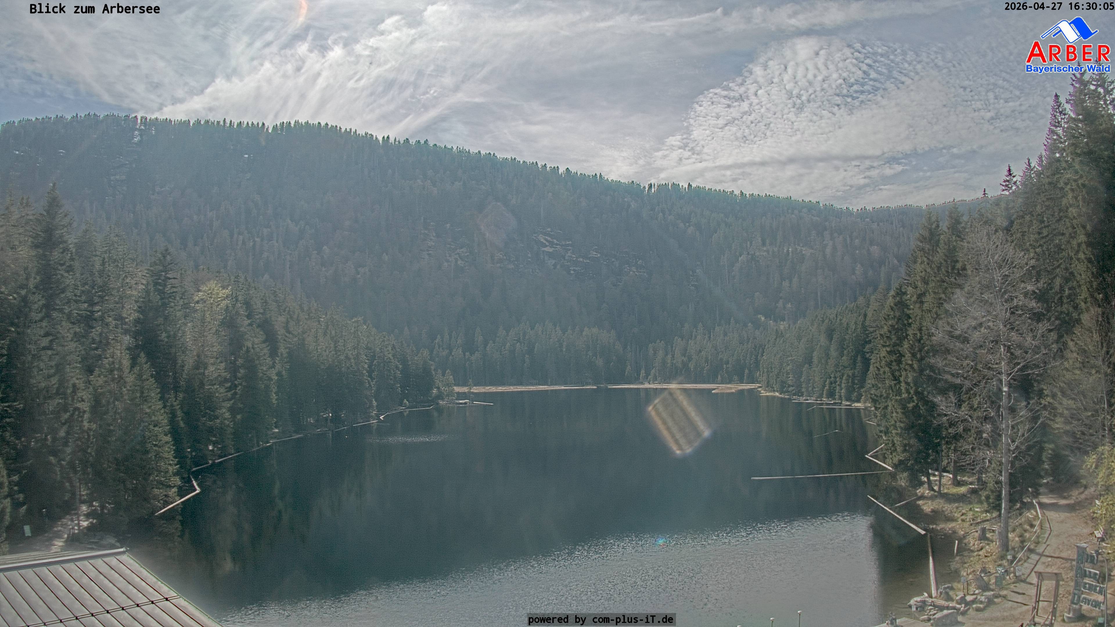 Archiv Foto Webcam Großer Arbersee - Bayerischer Wald