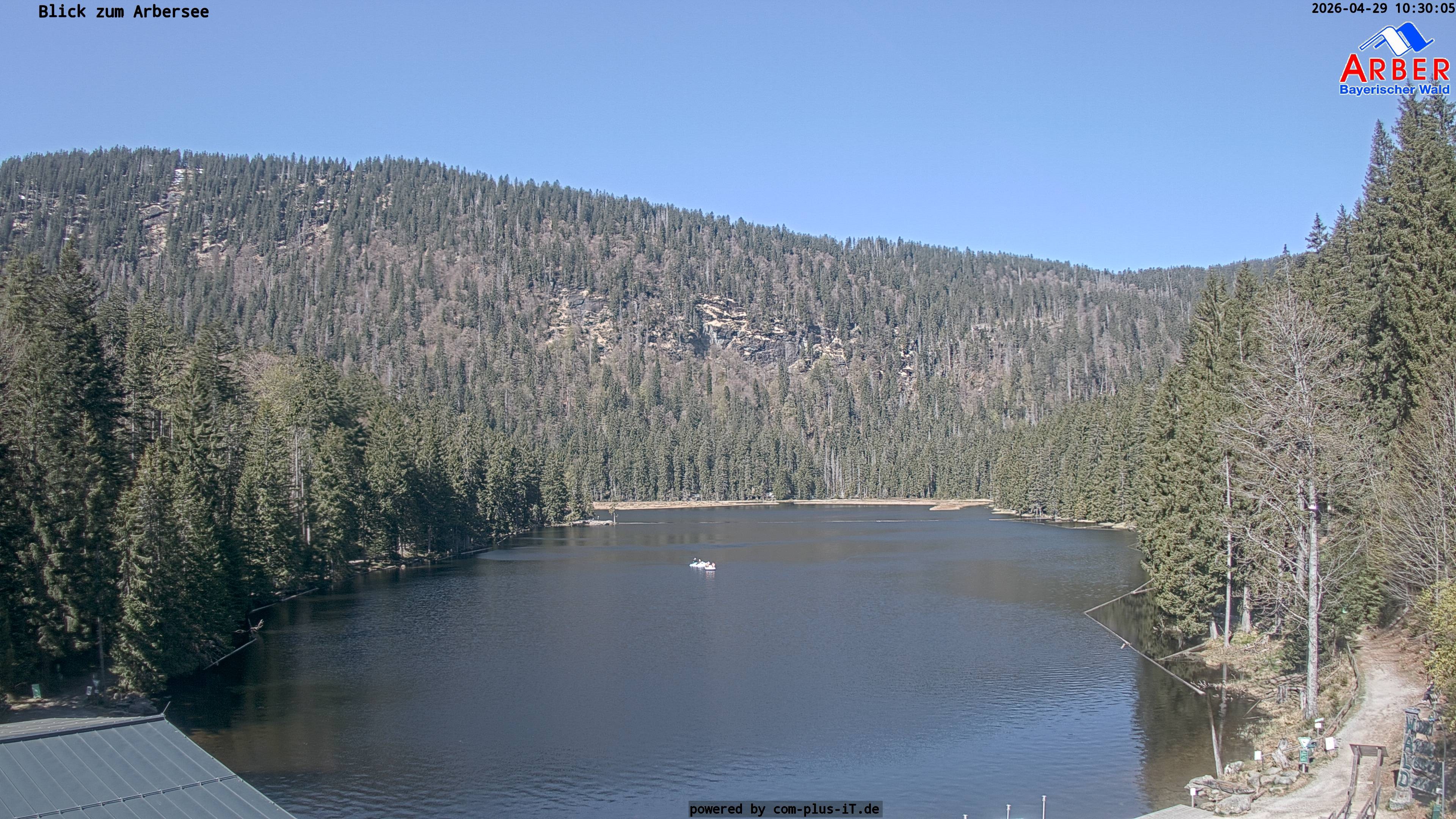 Archiv Foto Webcam Großer Arbersee - Bayerischer Wald