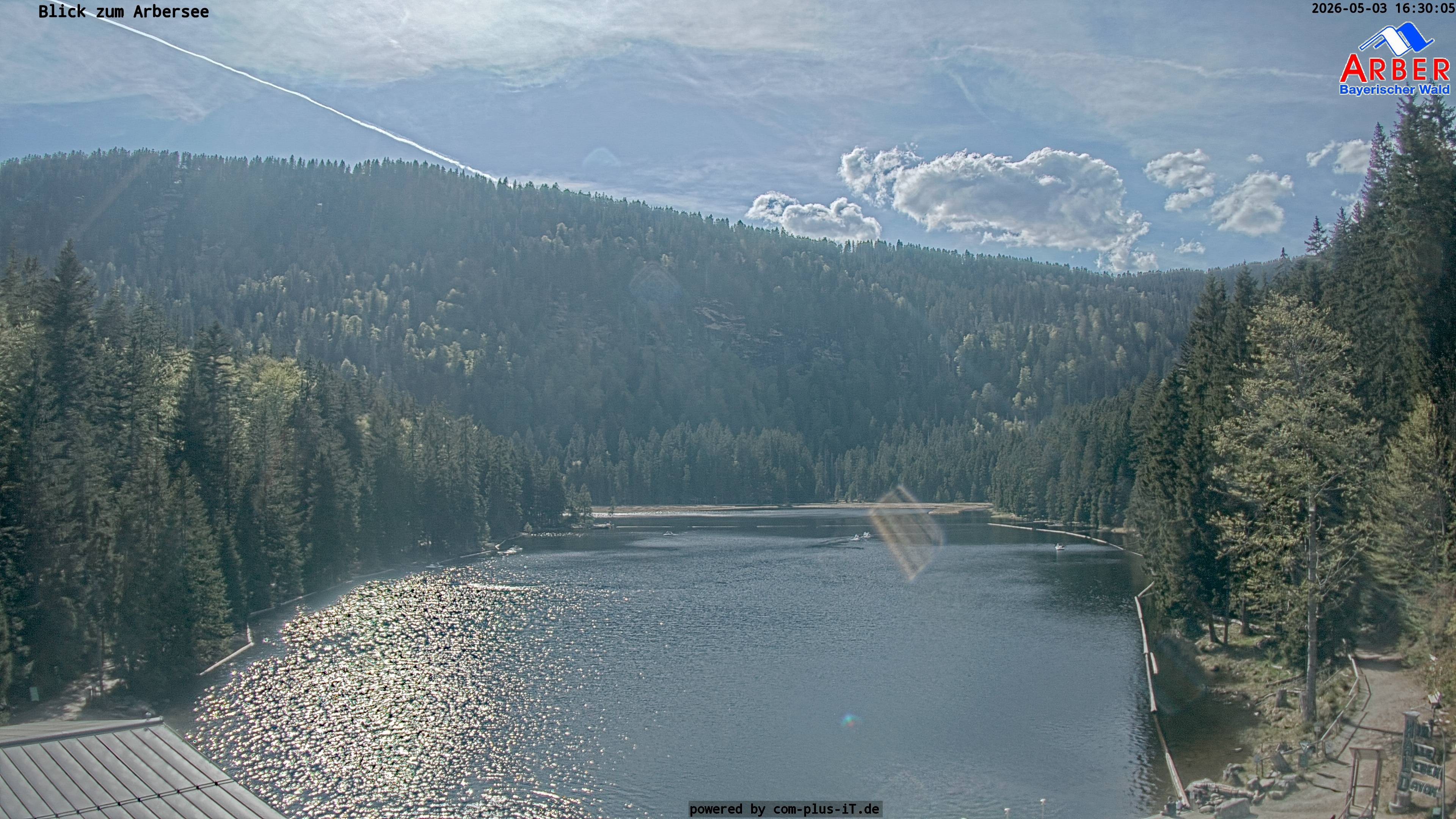 Archiv Foto Webcam Großer Arbersee - Bayerischer Wald