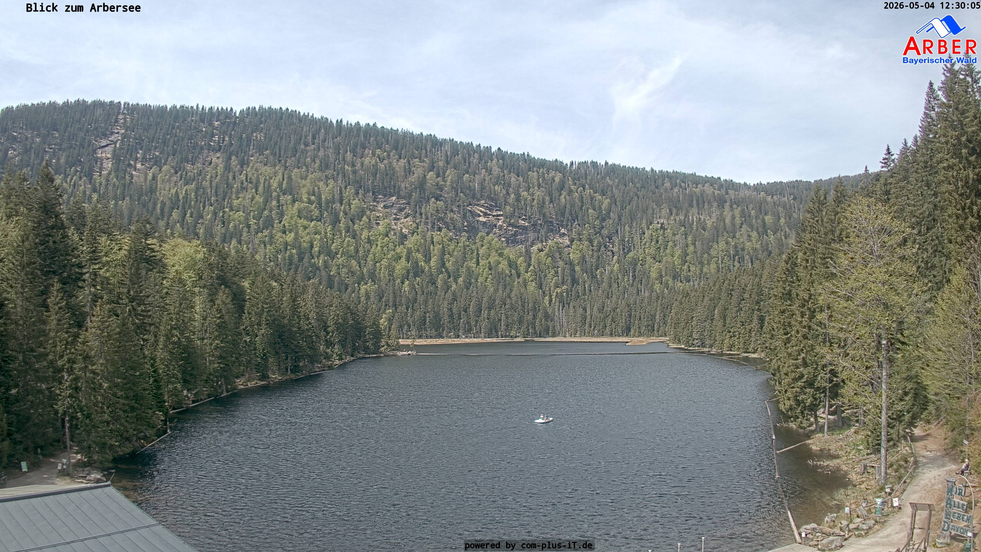Archiv Foto Webcam Großer Arbersee - Bayerischer Wald