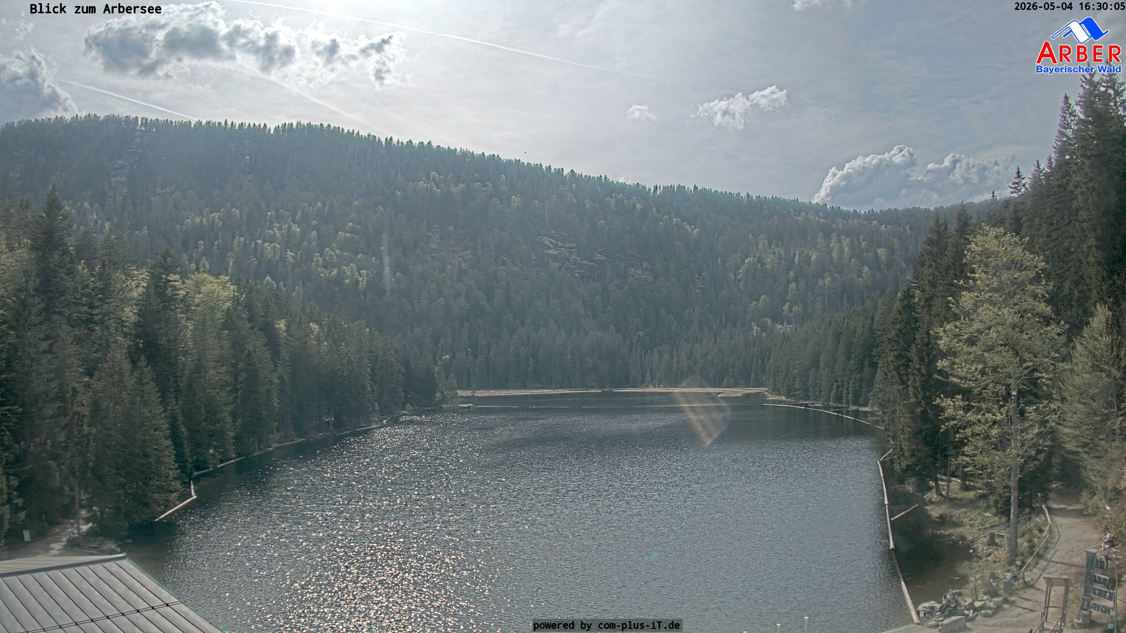 Archiv Foto Webcam Großer Arbersee - Bayerischer Wald