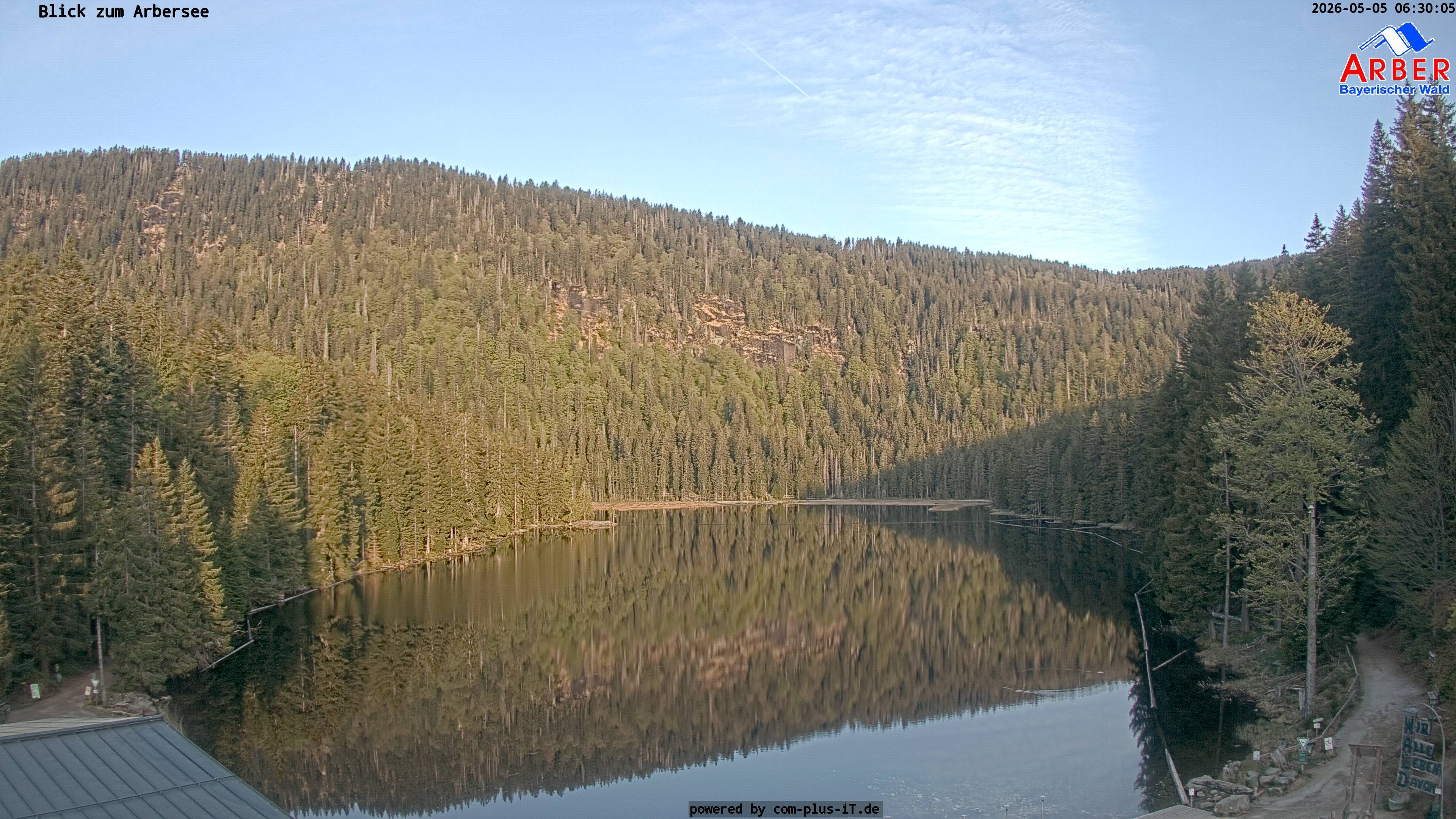 Archiv Foto Webcam Großer Arbersee - Bayerischer Wald