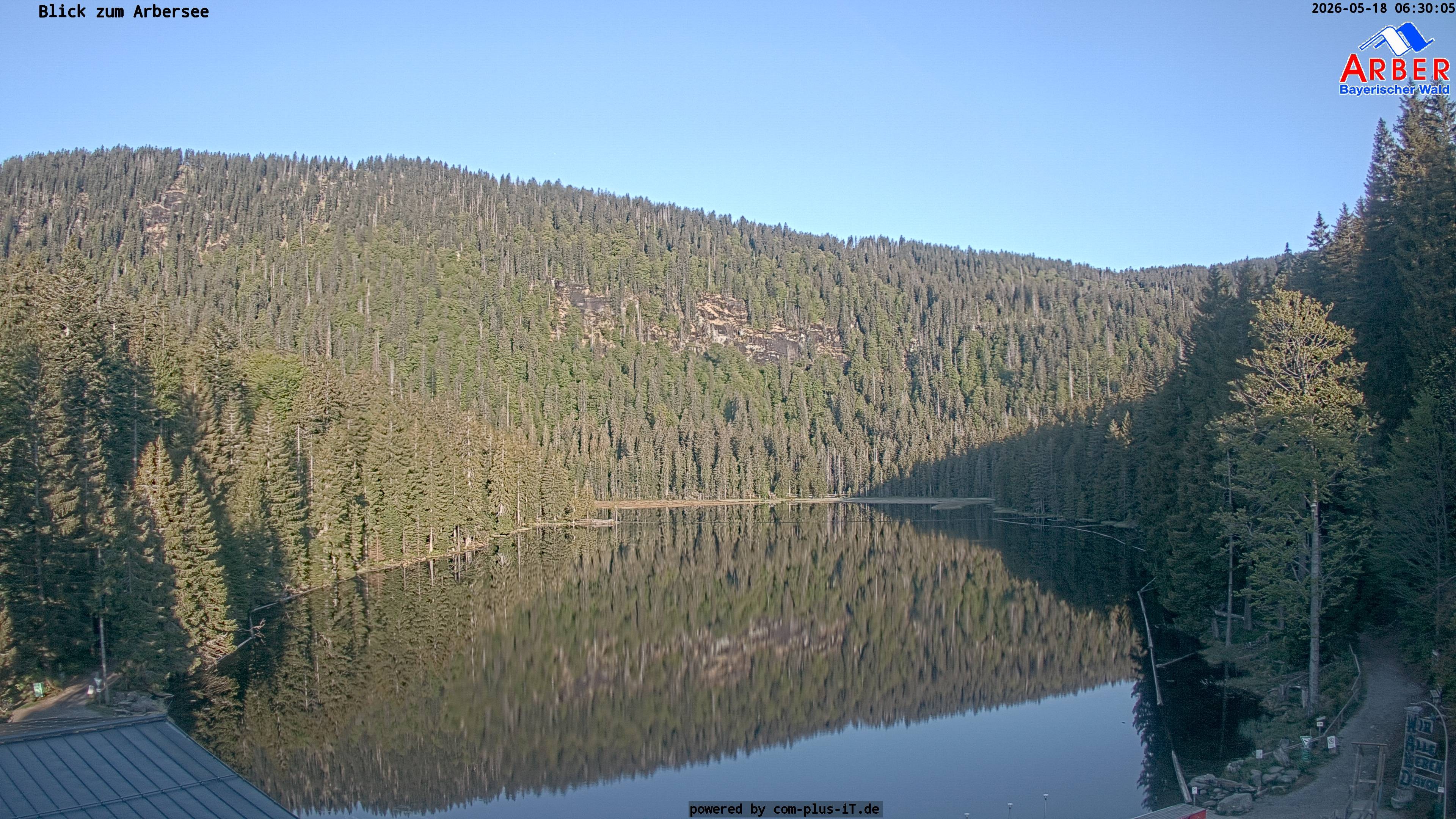 Archiv Foto Webcam Großer Arbersee - Bayerischer Wald