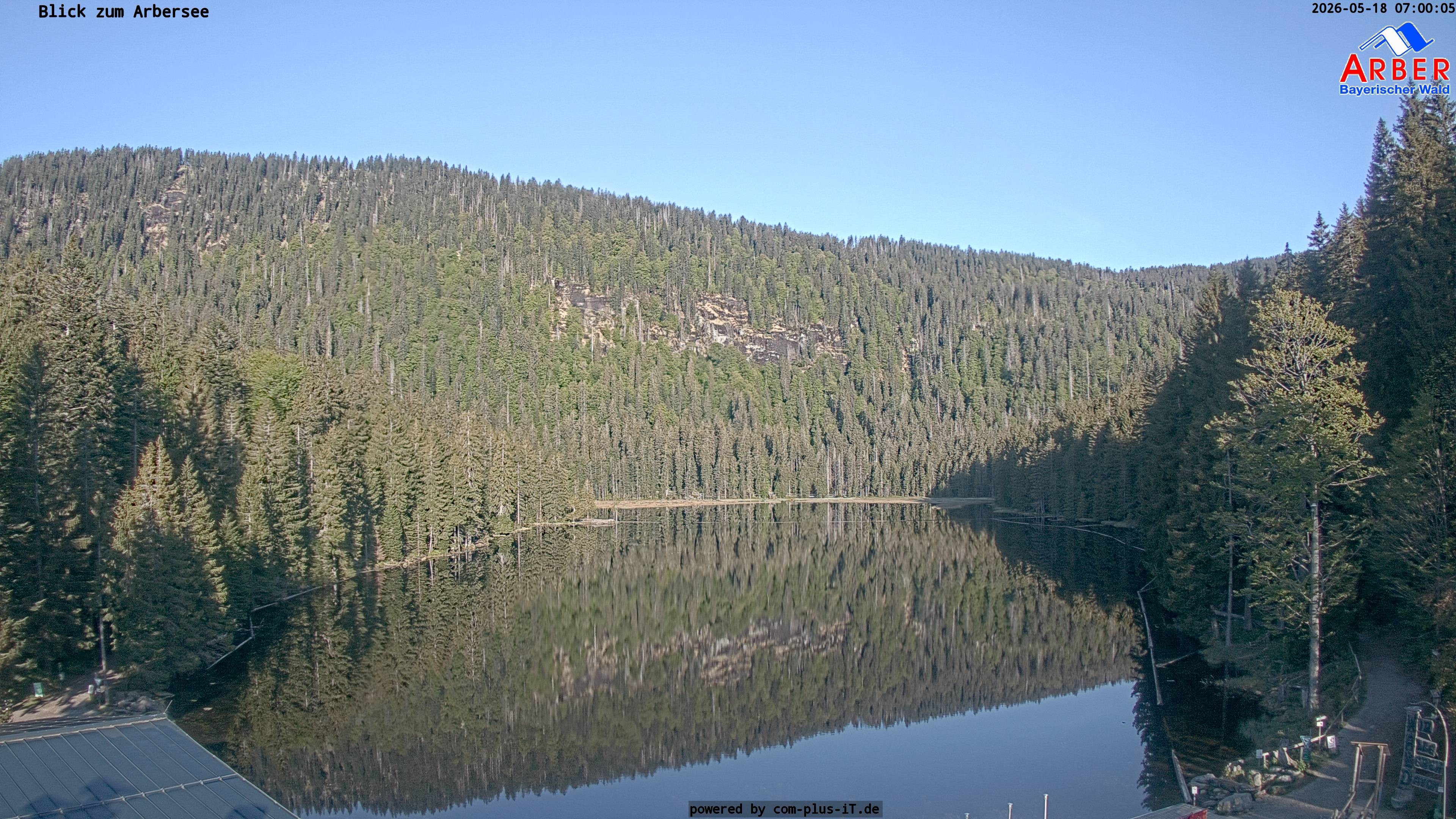 Archiv Foto Webcam Großer Arbersee - Bayerischer Wald