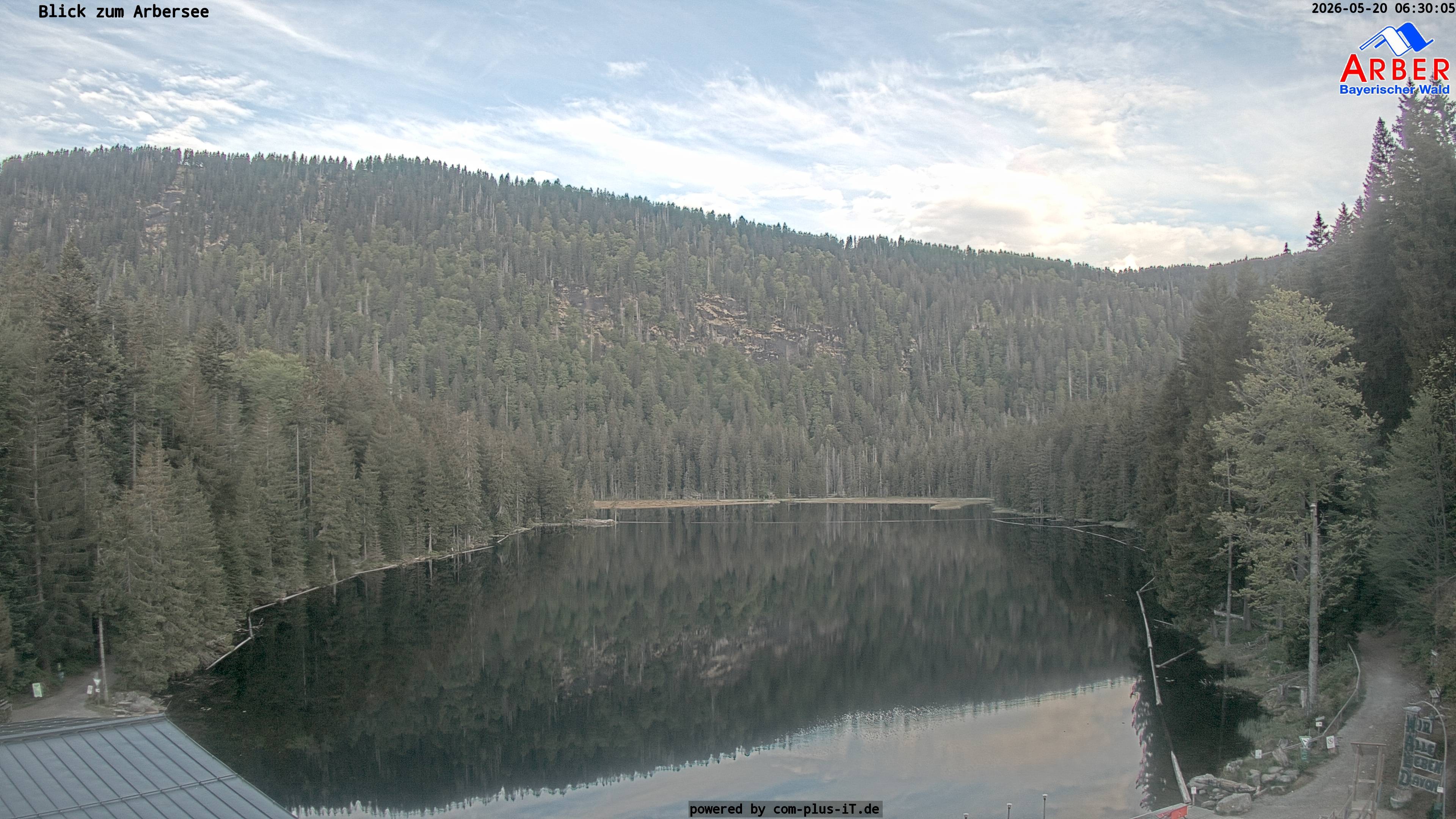 Archiv Foto Webcam Großer Arbersee - Bayerischer Wald