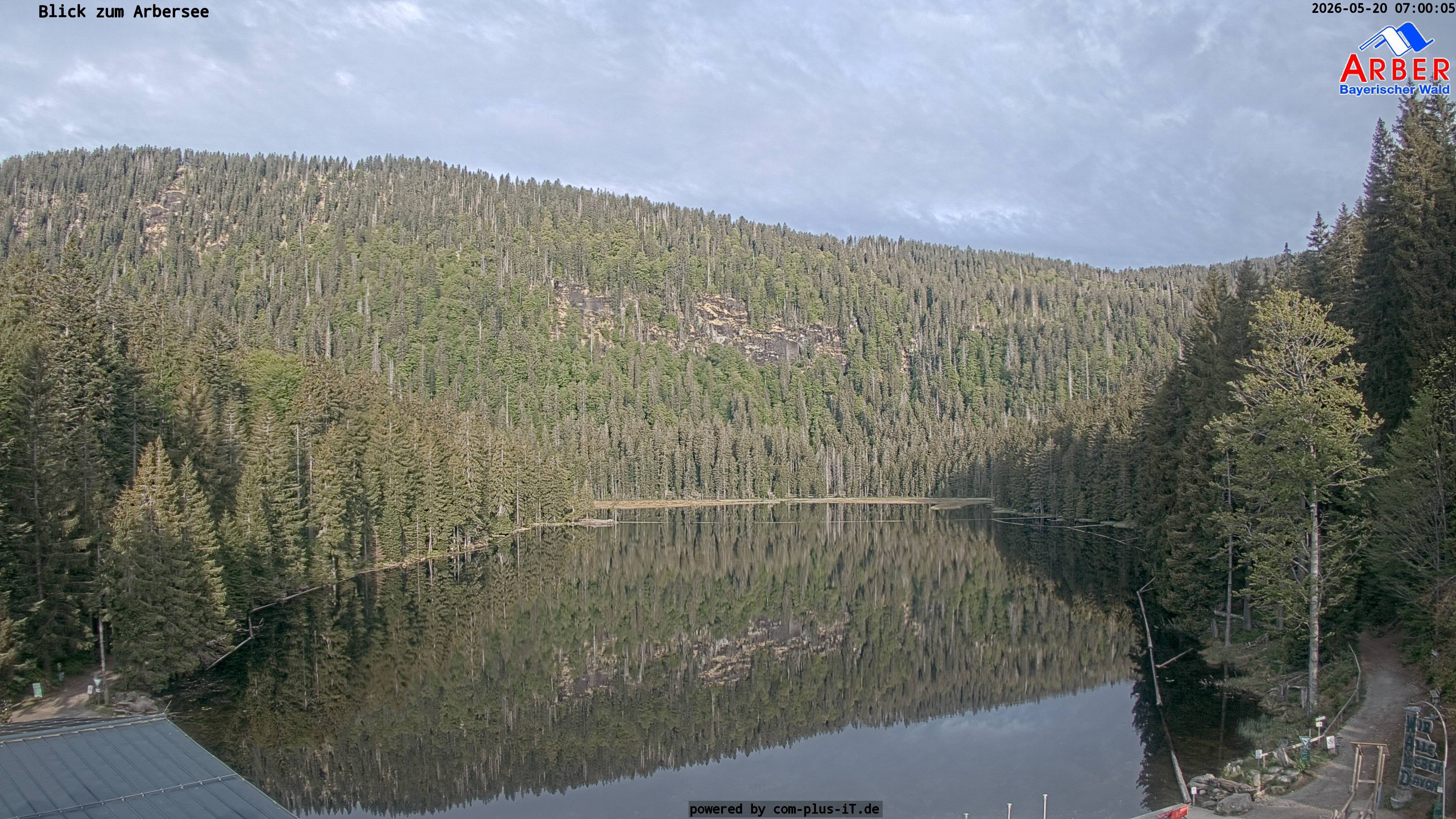 Archiv Foto Webcam Großer Arbersee - Bayerischer Wald