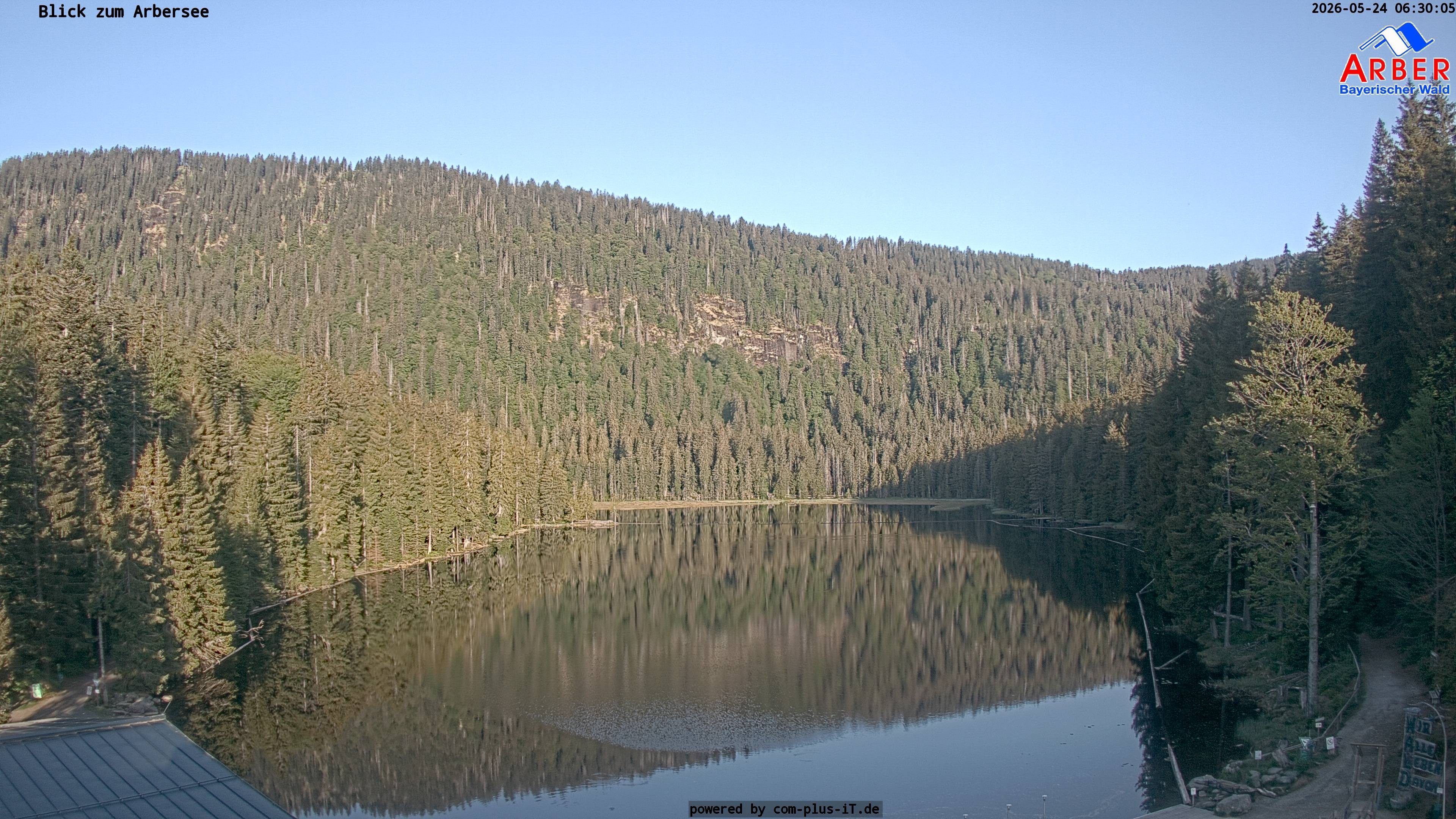 Archiv Foto Webcam Großer Arbersee - Bayerischer Wald