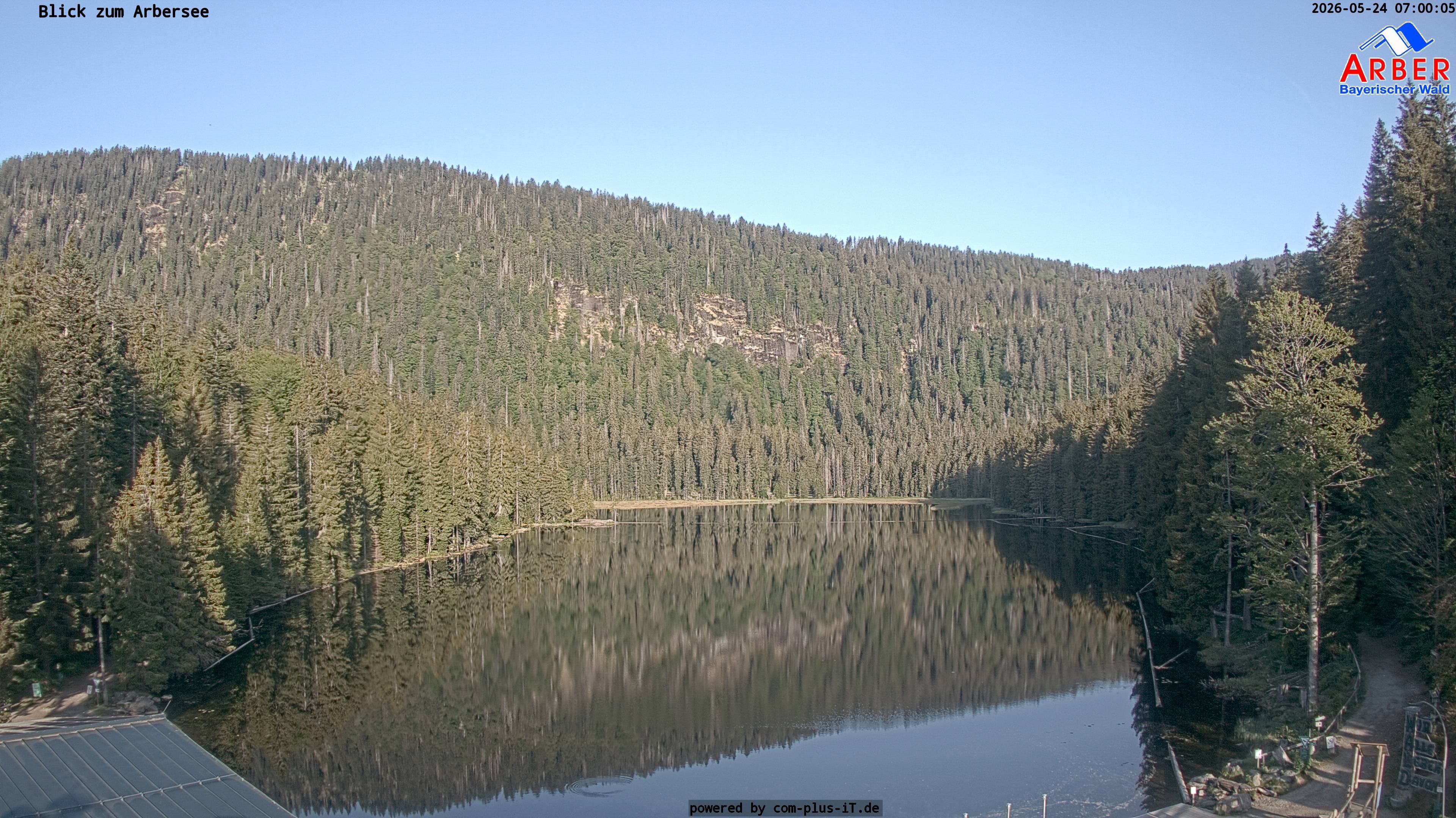 Archiv Foto Webcam Großer Arbersee - Bayerischer Wald