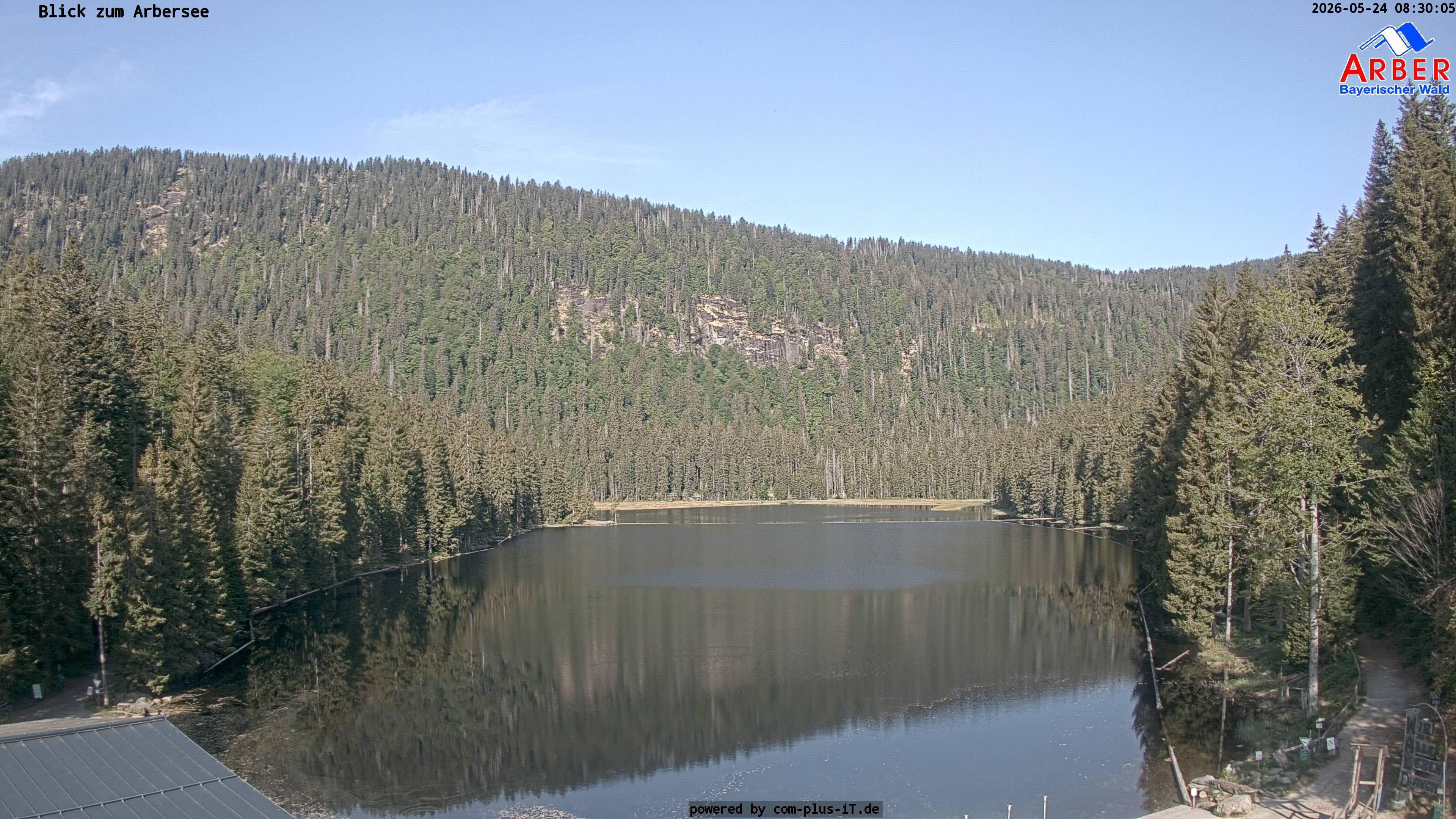 Archiv Foto Webcam Großer Arbersee - Bayerischer Wald