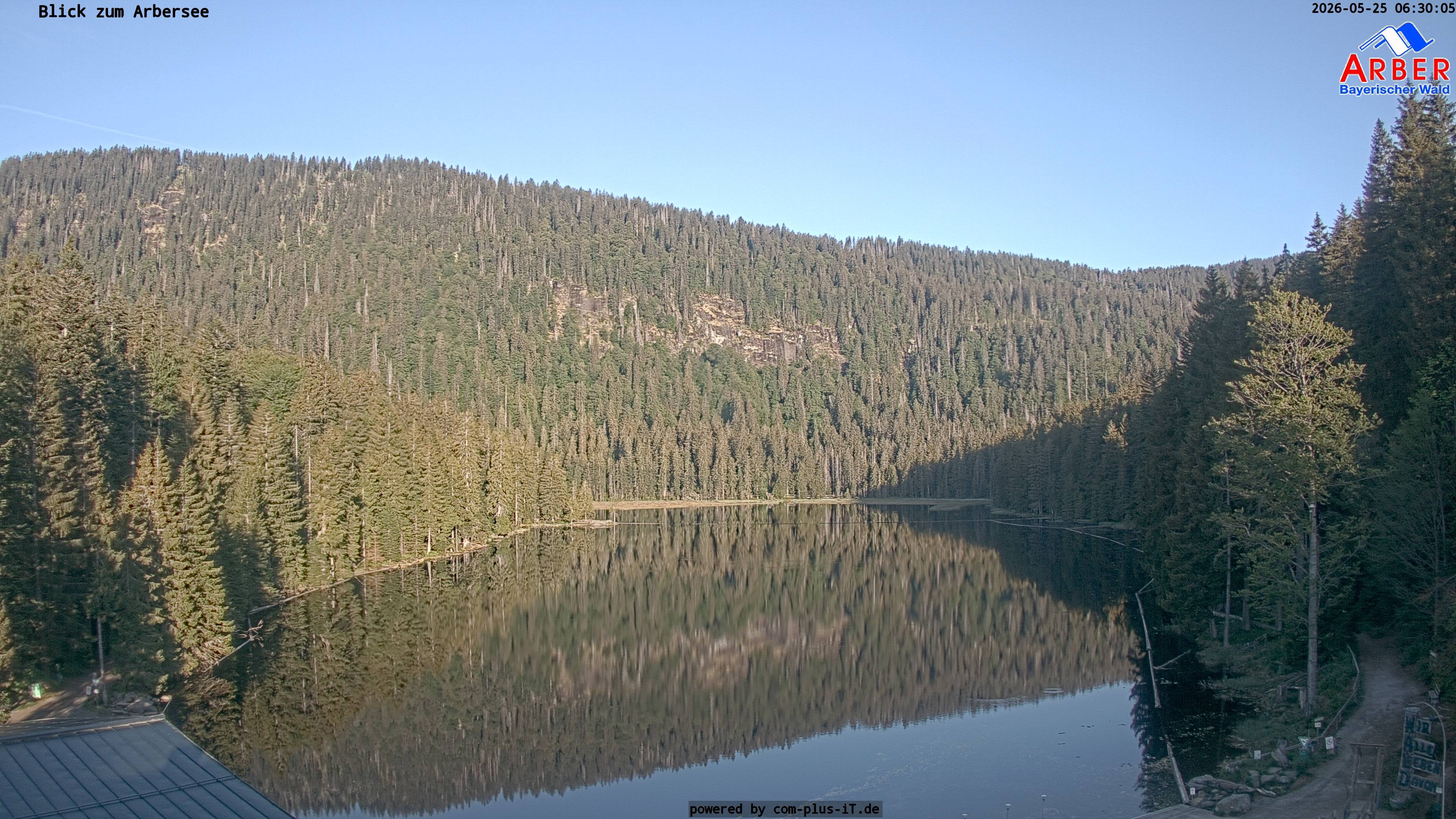 Archiv Foto Webcam Großer Arbersee - Bayerischer Wald