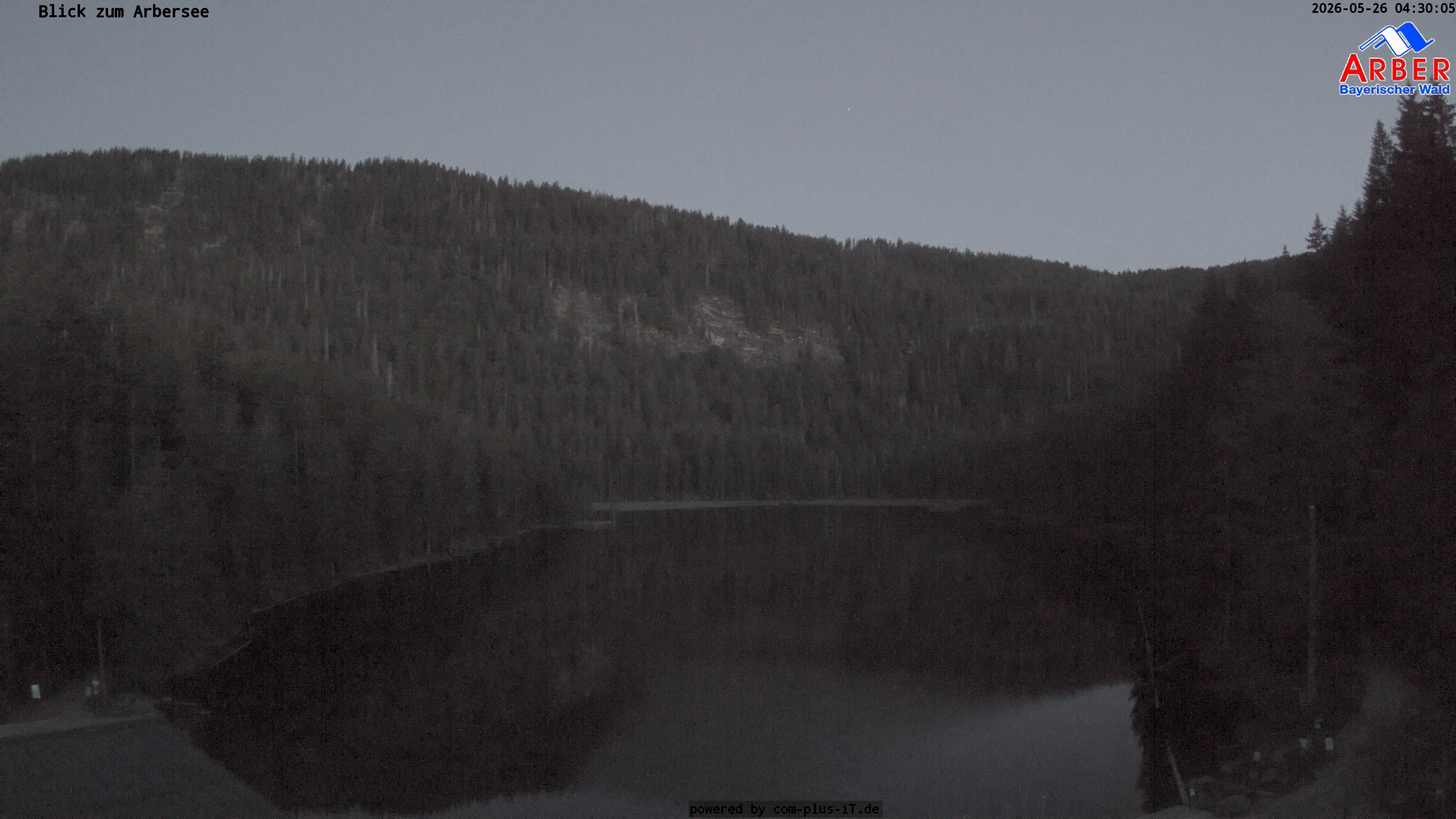 Archived image Webcam Lake "Großer Arbersee" (Bavarian Forest)