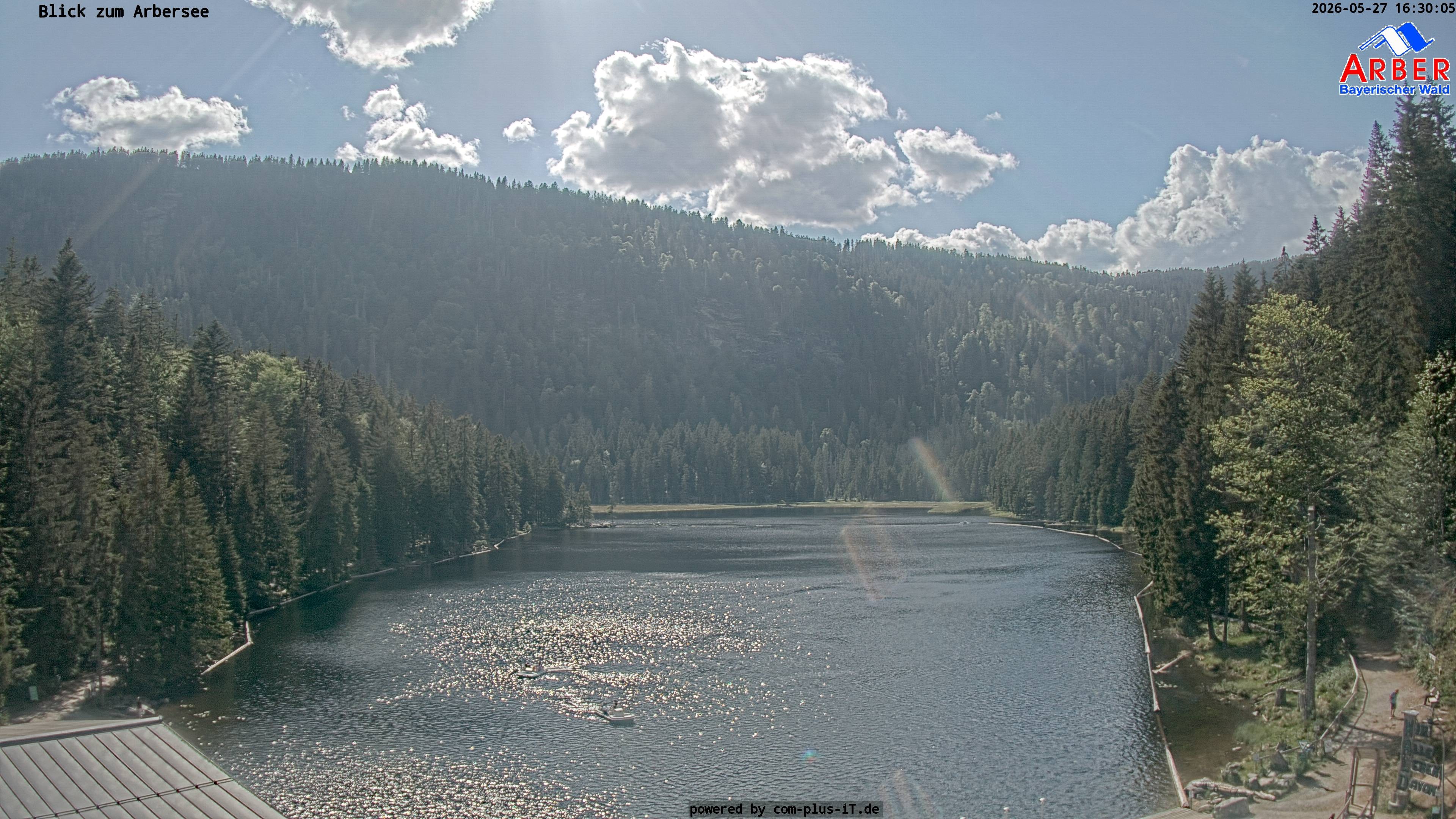 Archiv Foto Webcam Großer Arbersee - Bayerischer Wald