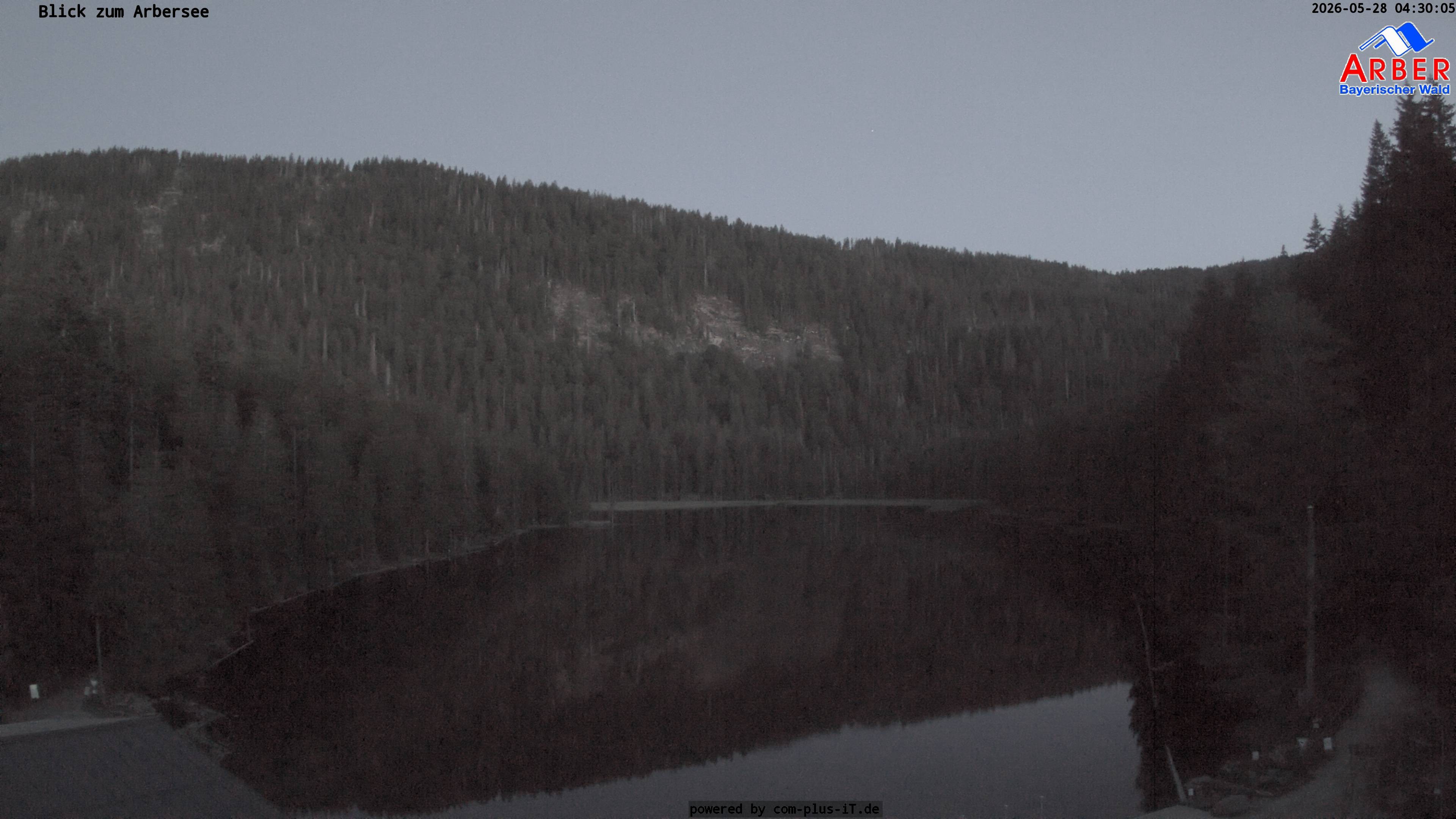 Archived image Webcam Lake "Großer Arbersee" (Bavarian Forest)