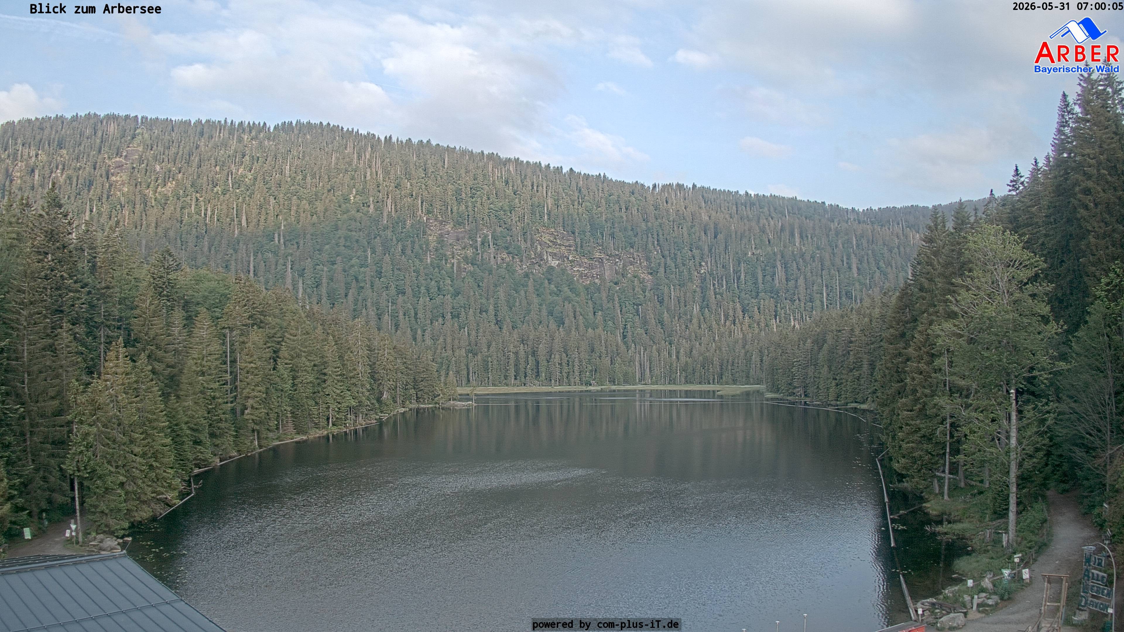 Archiv Foto Webcam Großer Arbersee - Bayerischer Wald