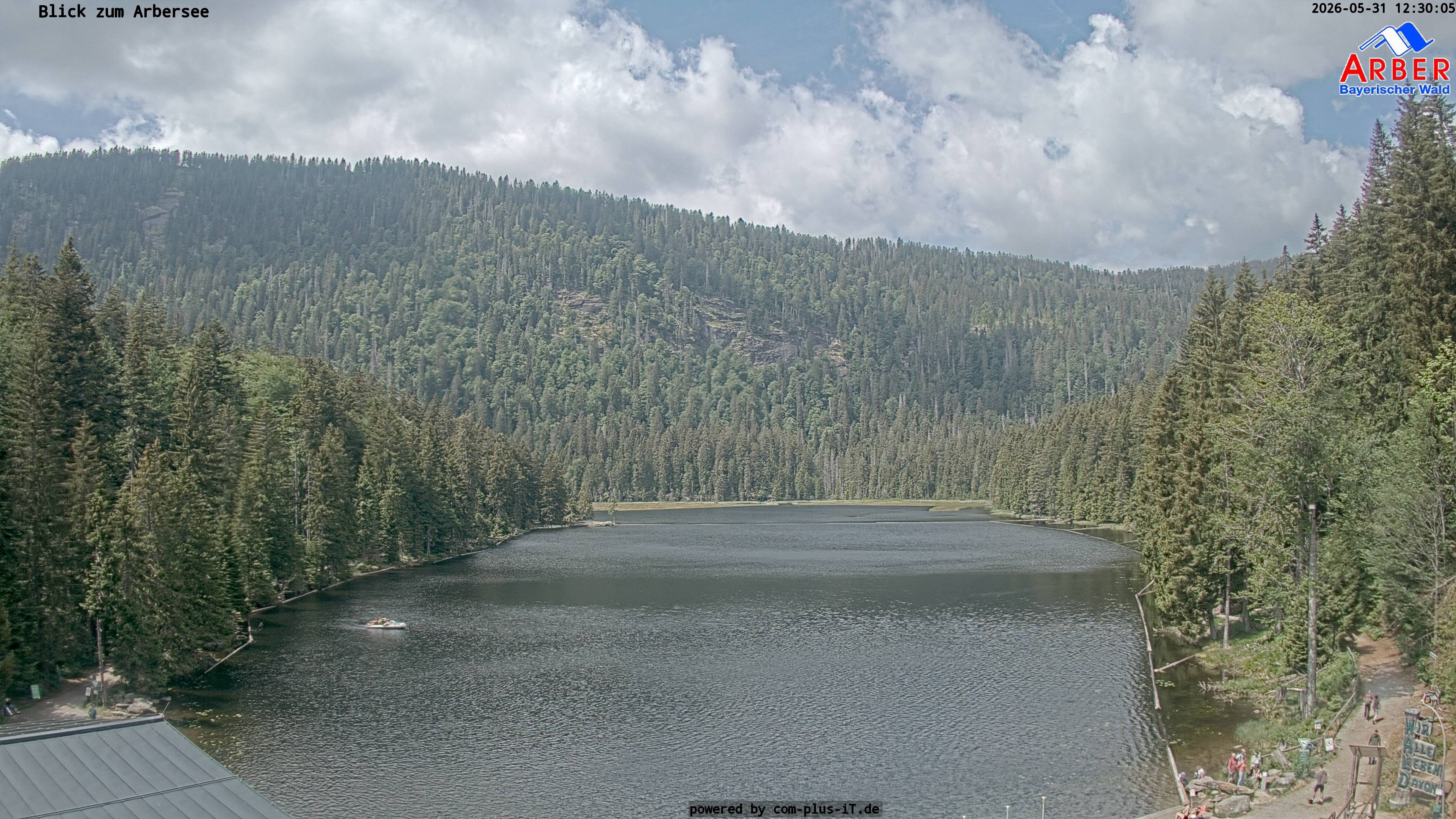 Archiv Foto Webcam Großer Arbersee - Bayerischer Wald