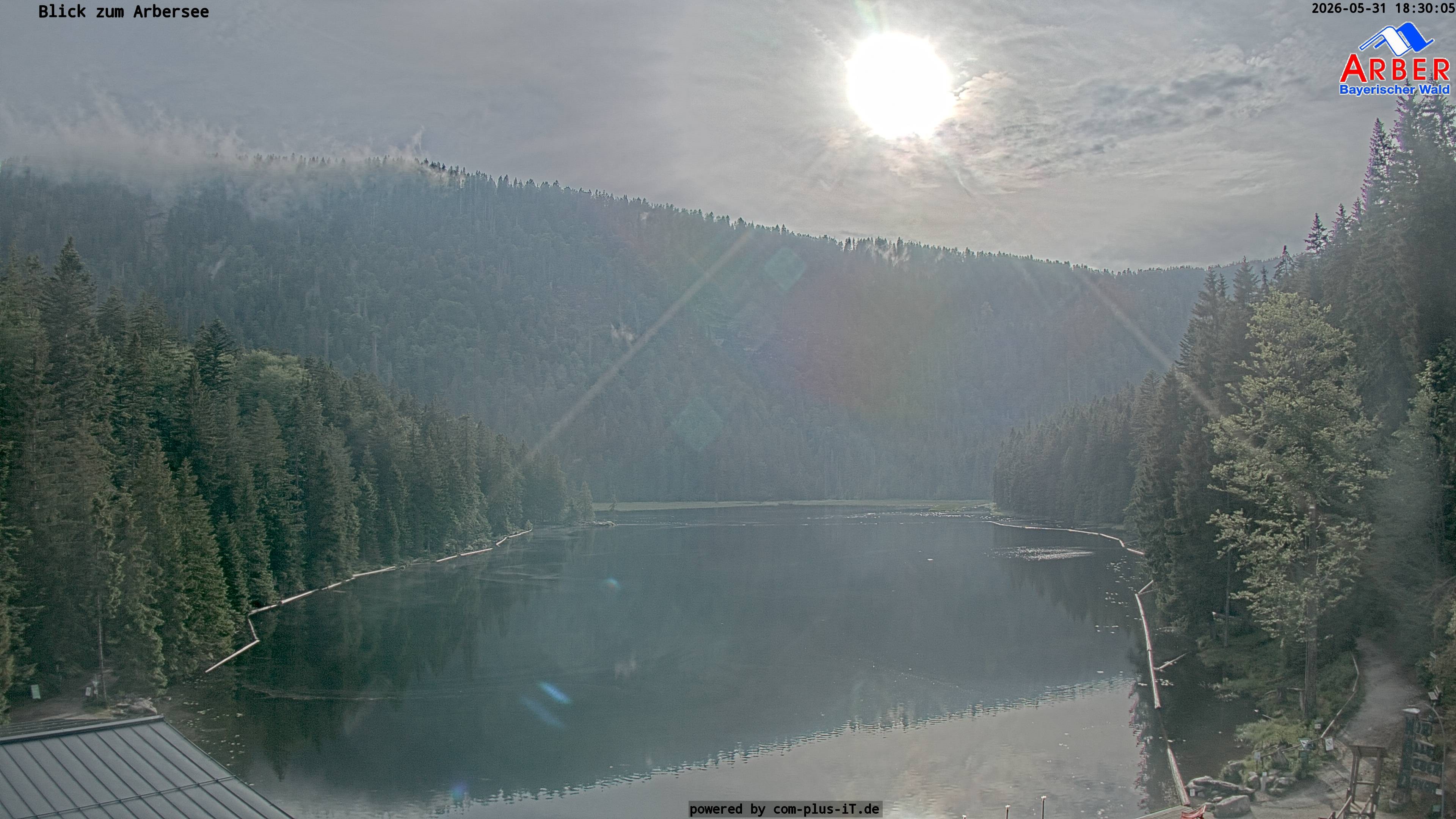 Archiv Foto Webcam Großer Arbersee - Bayerischer Wald