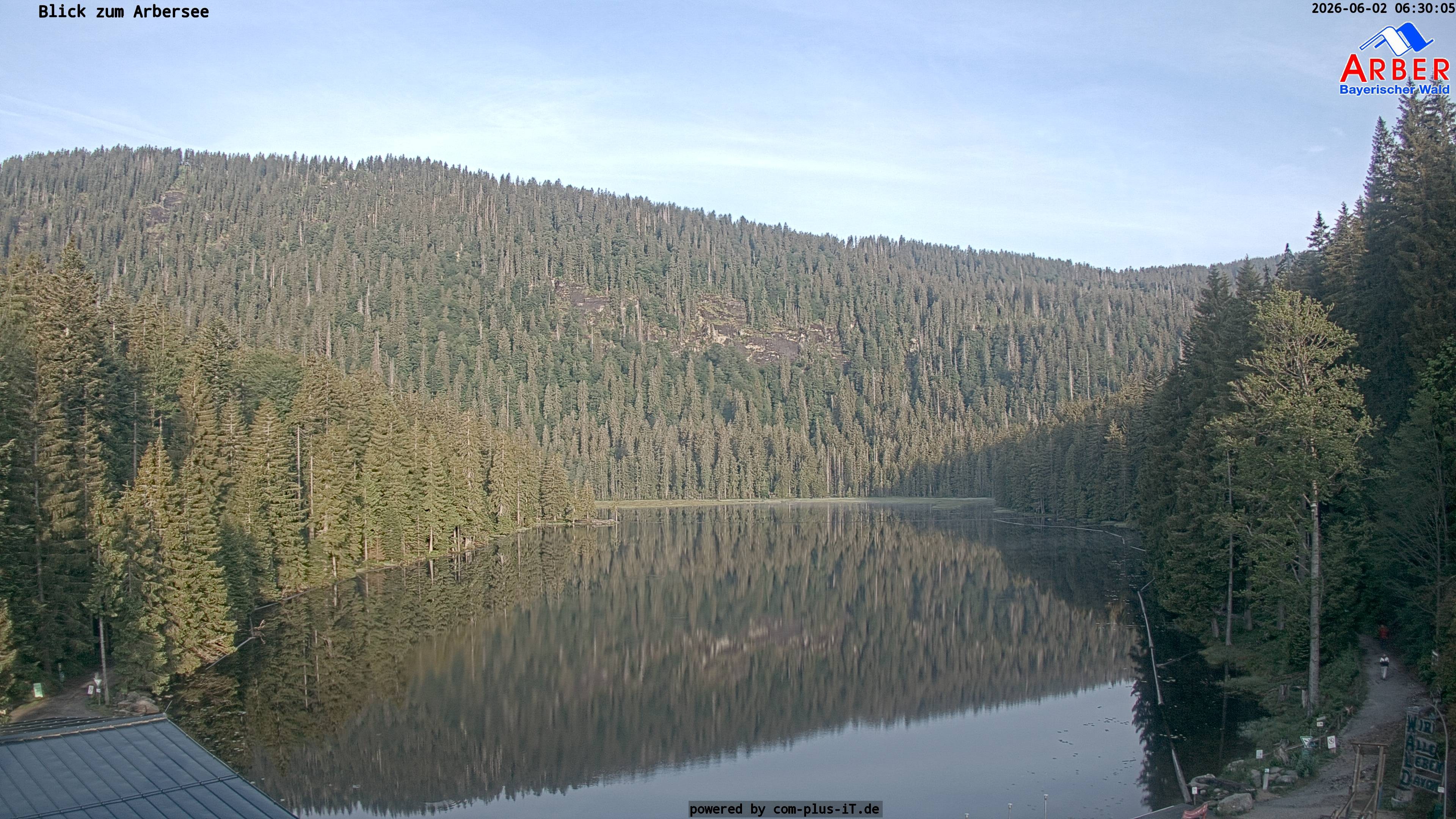 Archiv Foto Webcam Großer Arbersee - Bayerischer Wald