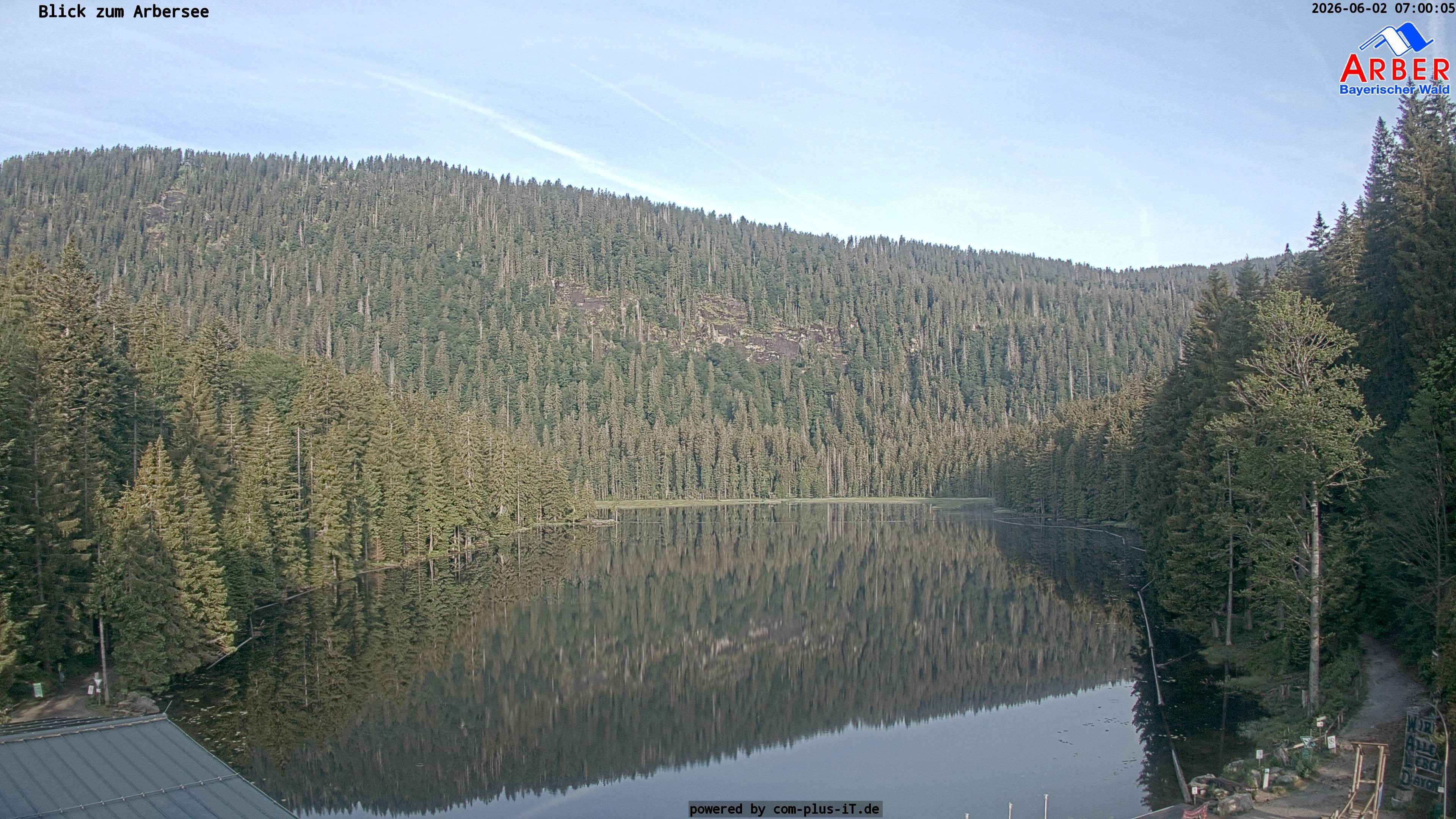 Archiv Foto Webcam Großer Arbersee - Bayerischer Wald