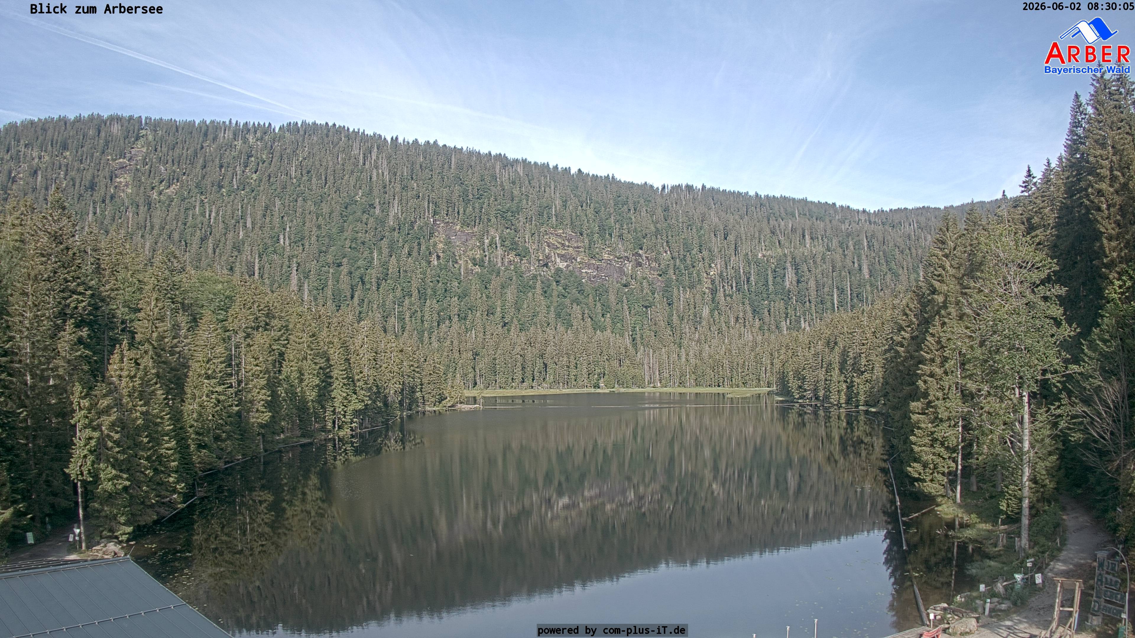 Archiv Foto Webcam Großer Arbersee - Bayerischer Wald