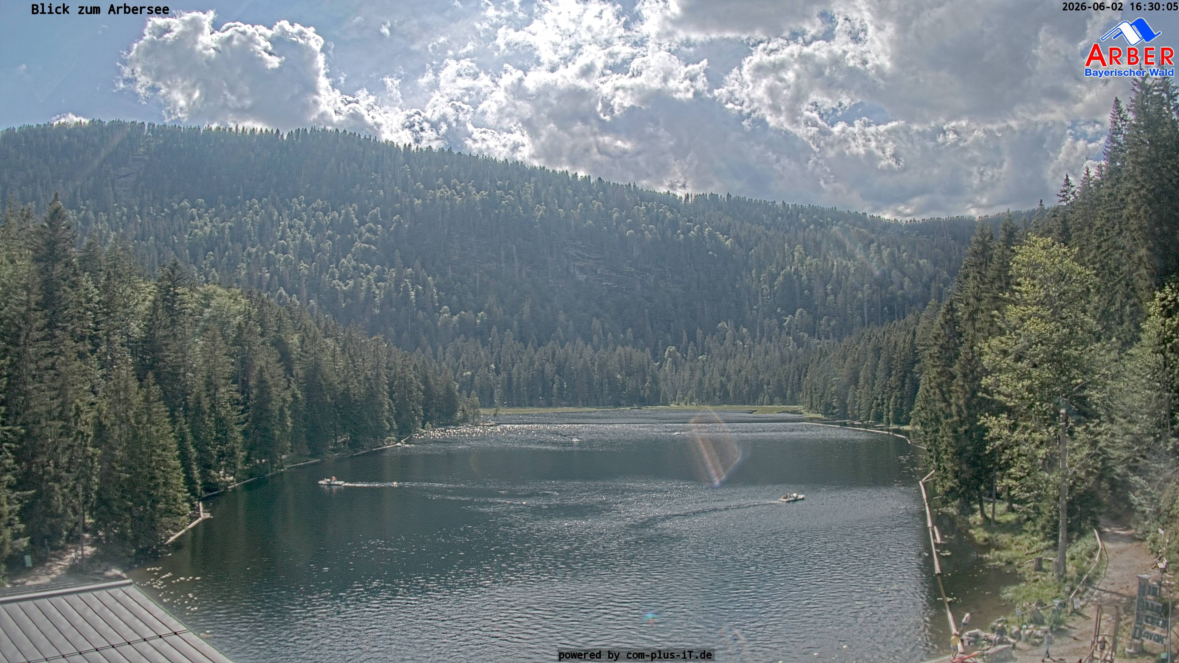 Archiv Foto Webcam Großer Arbersee - Bayerischer Wald