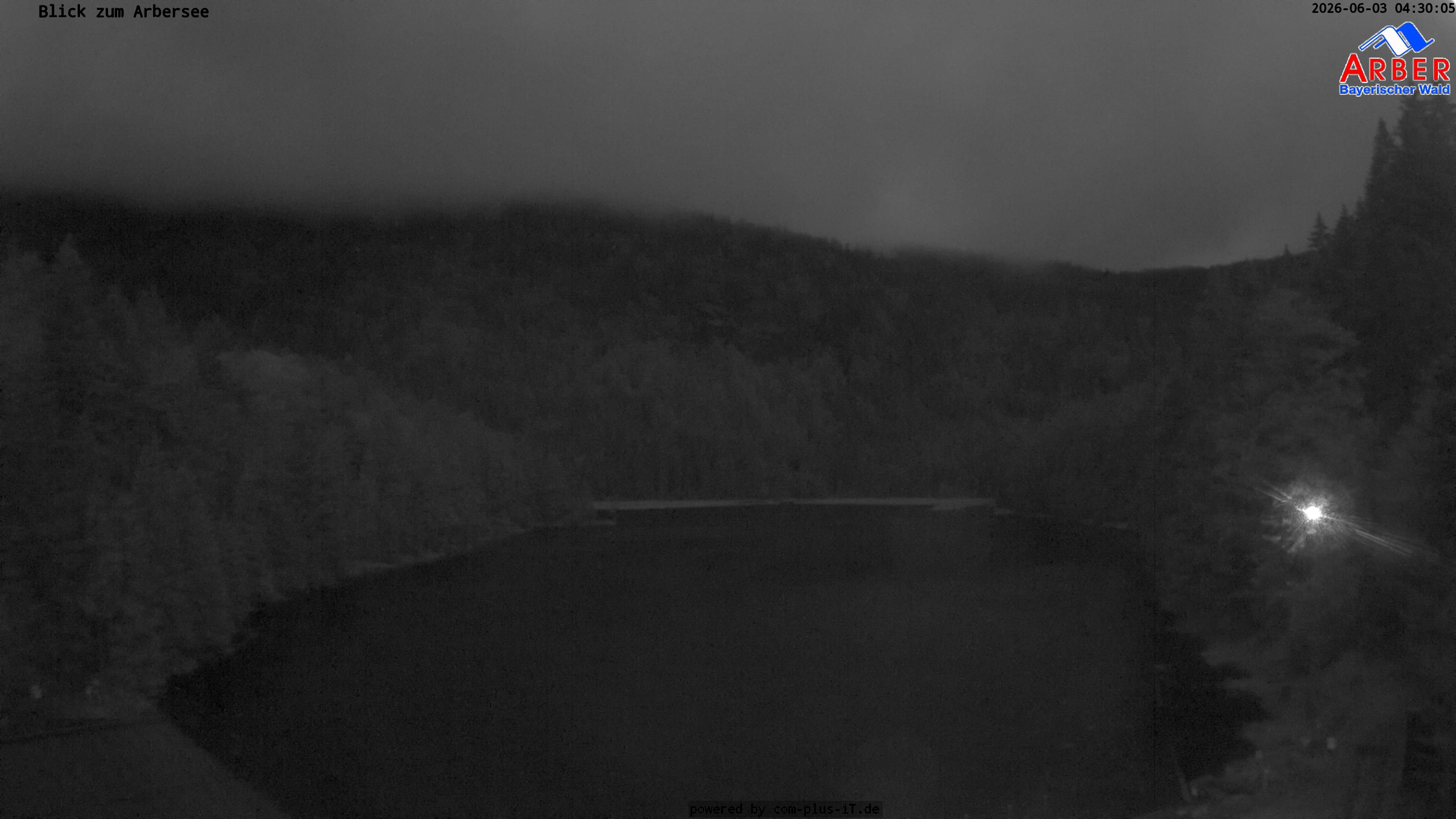 Archived image Webcam Lake "Großer Arbersee" (Bavarian Forest)
