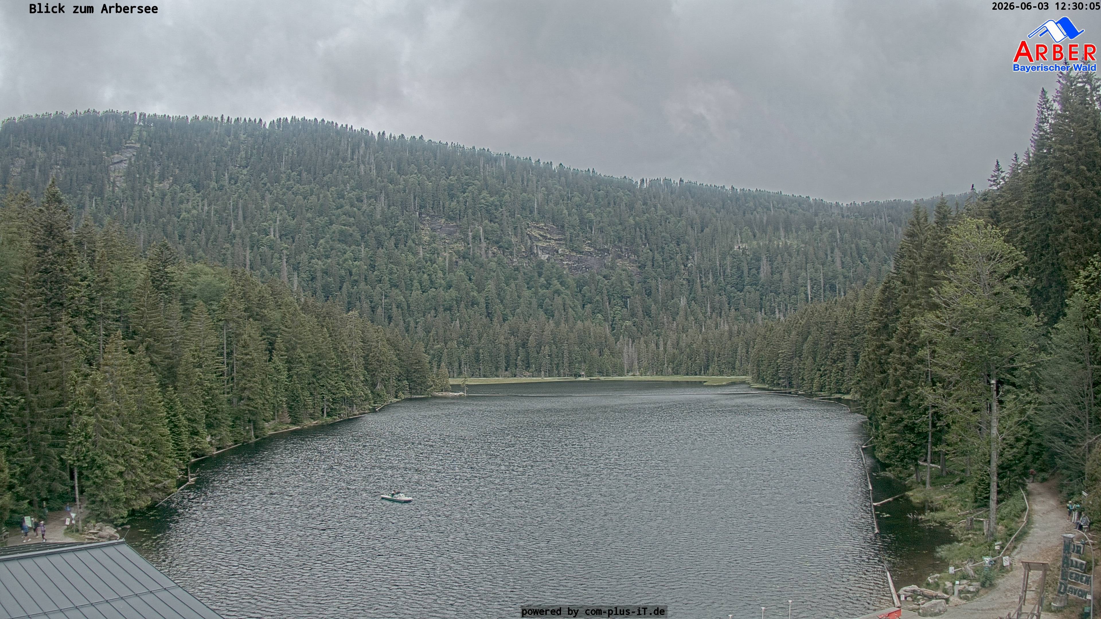 Archiv Foto Webcam Großer Arbersee - Bayerischer Wald