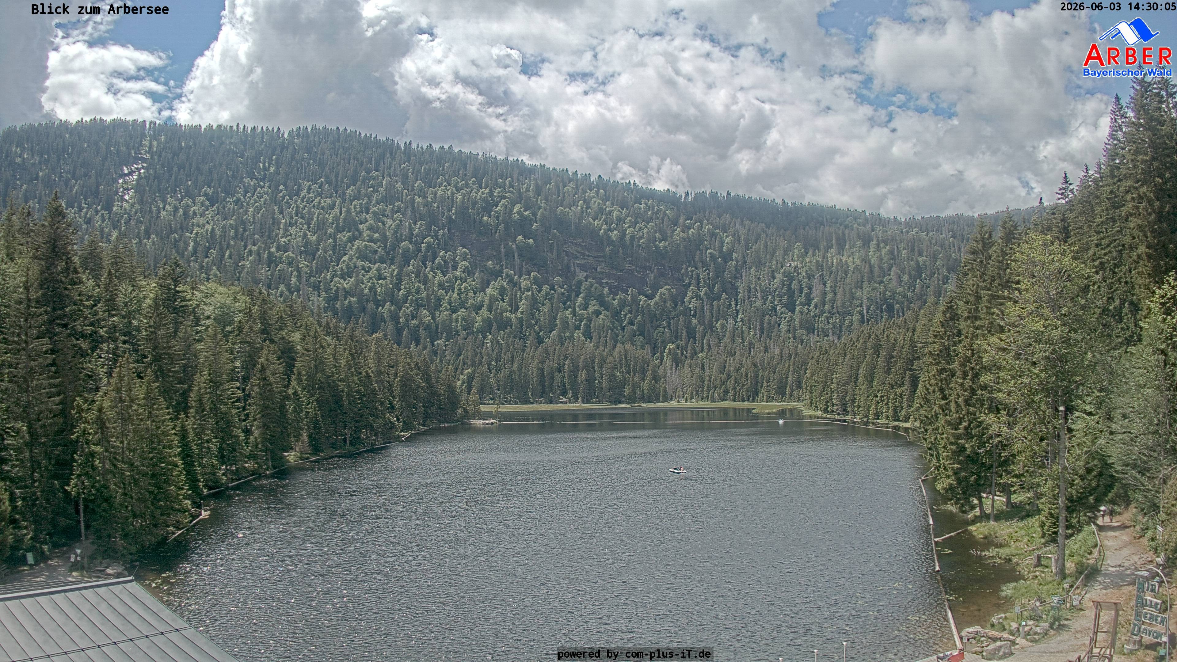 Archiv Foto Webcam Großer Arbersee - Bayerischer Wald