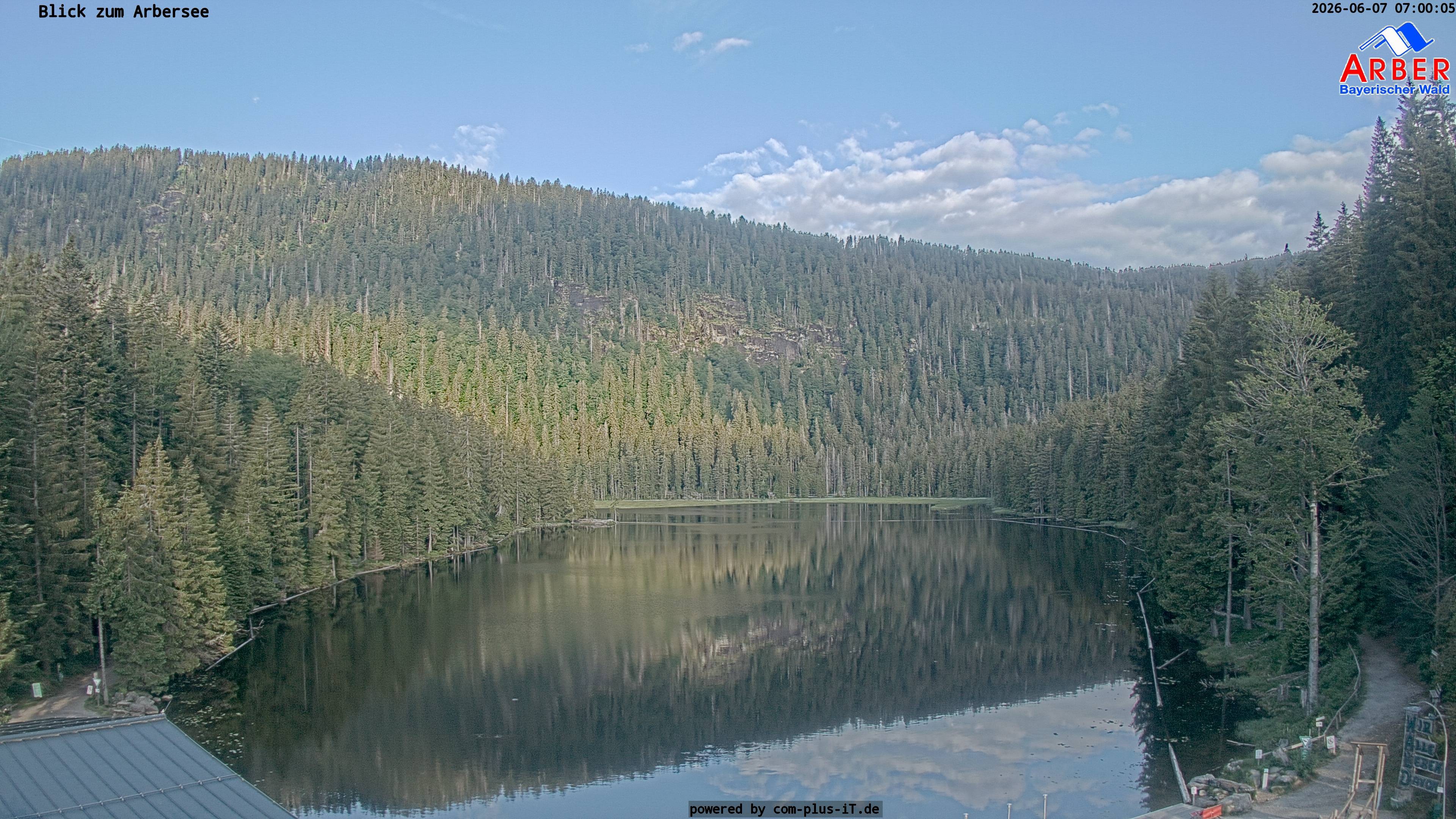 Archiv Foto Webcam Großer Arbersee - Bayerischer Wald