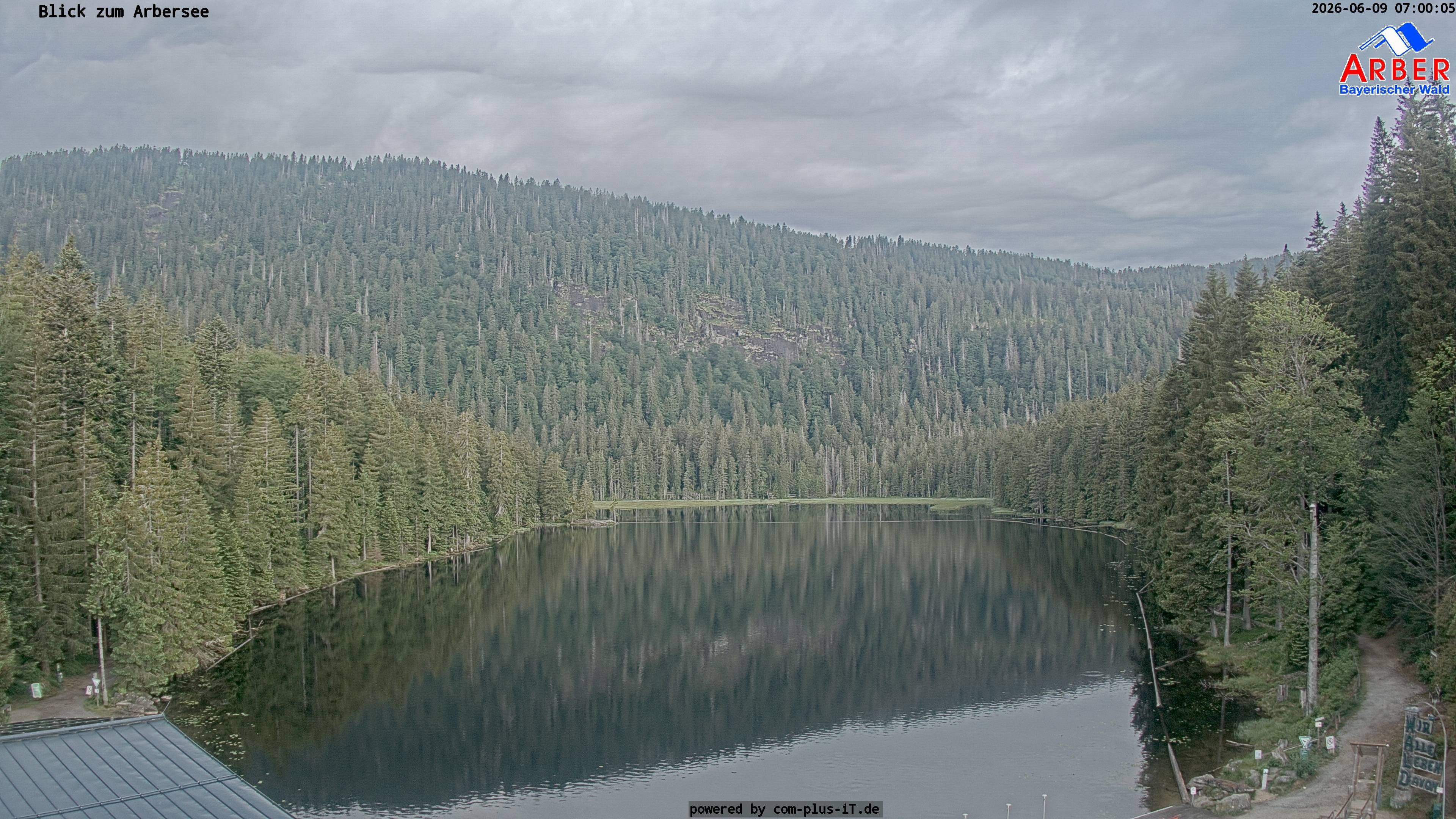 Archiv Foto Webcam Großer Arbersee - Bayerischer Wald