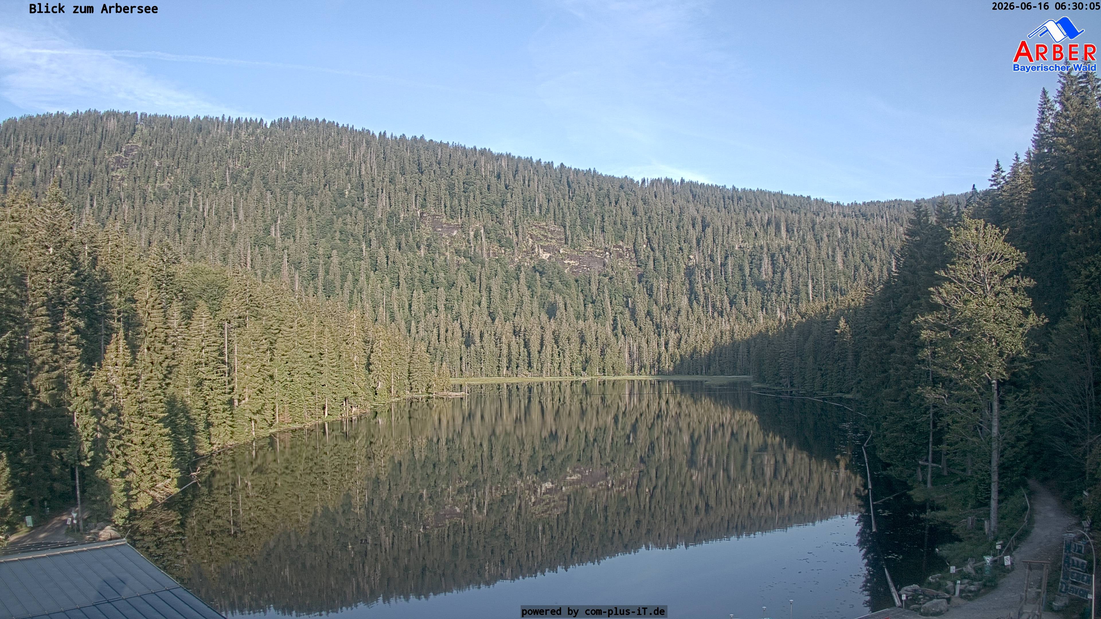 Archiv Foto Webcam Großer Arbersee - Bayerischer Wald