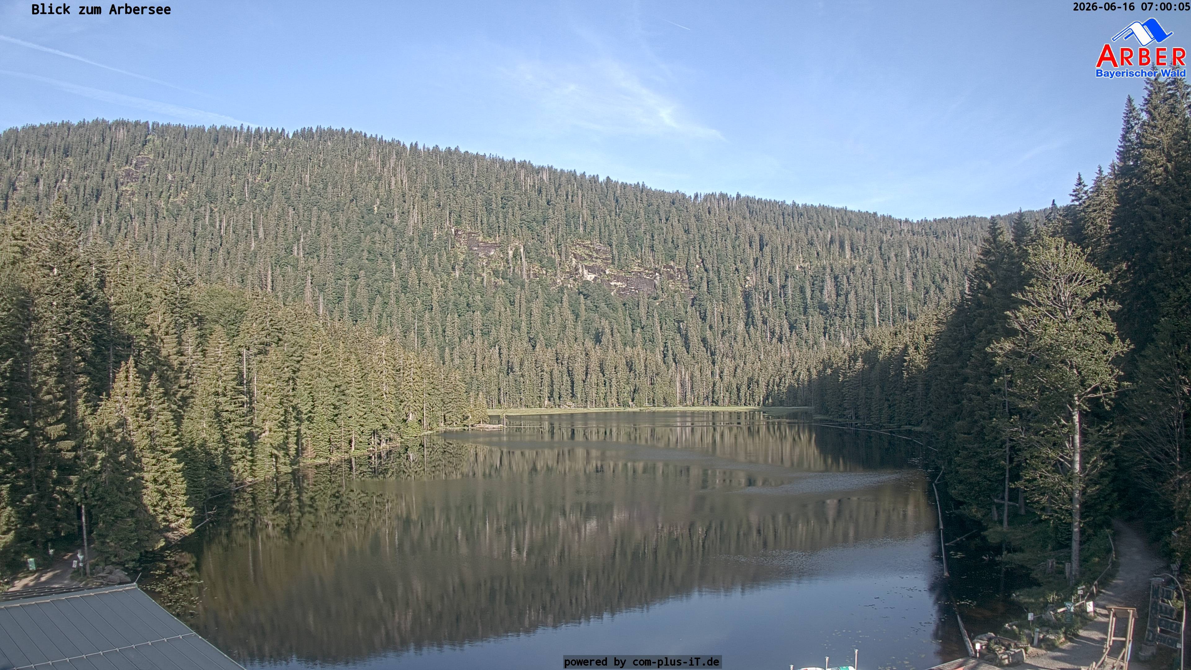 Archiv Foto Webcam Großer Arbersee - Bayerischer Wald