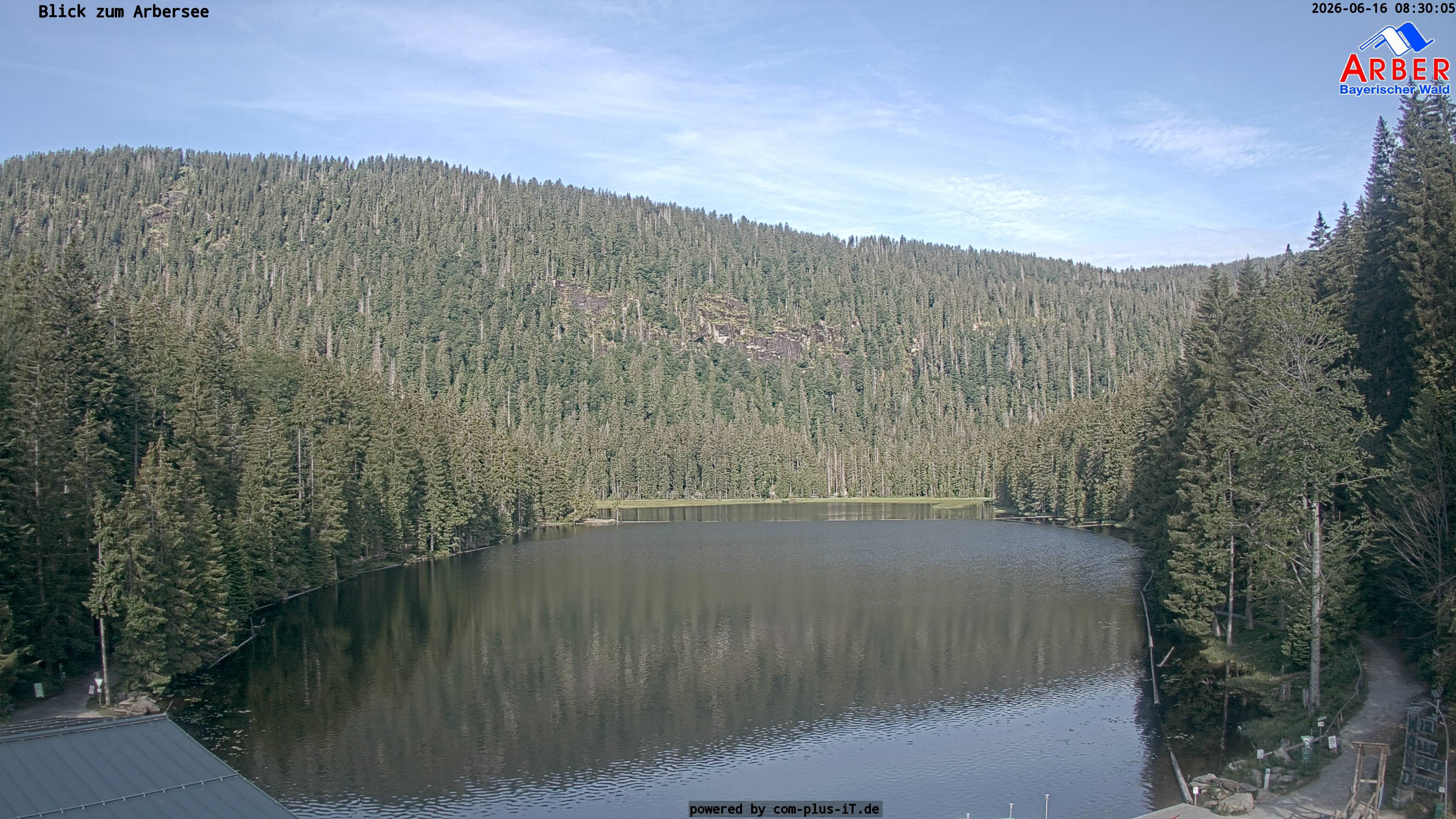 Archiv Foto Webcam Großer Arbersee - Bayerischer Wald