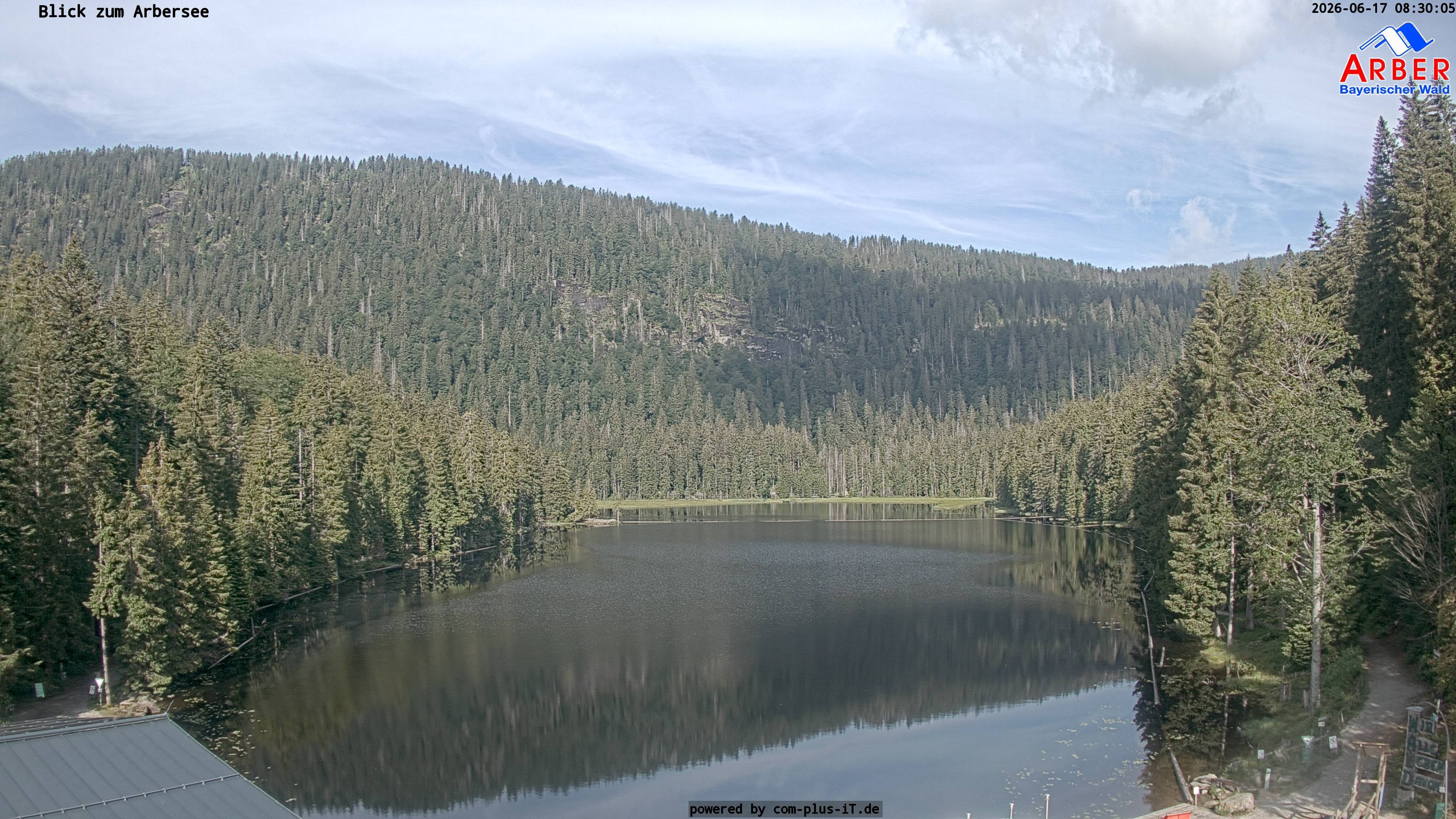 Archiv Foto Webcam Großer Arbersee - Bayerischer Wald