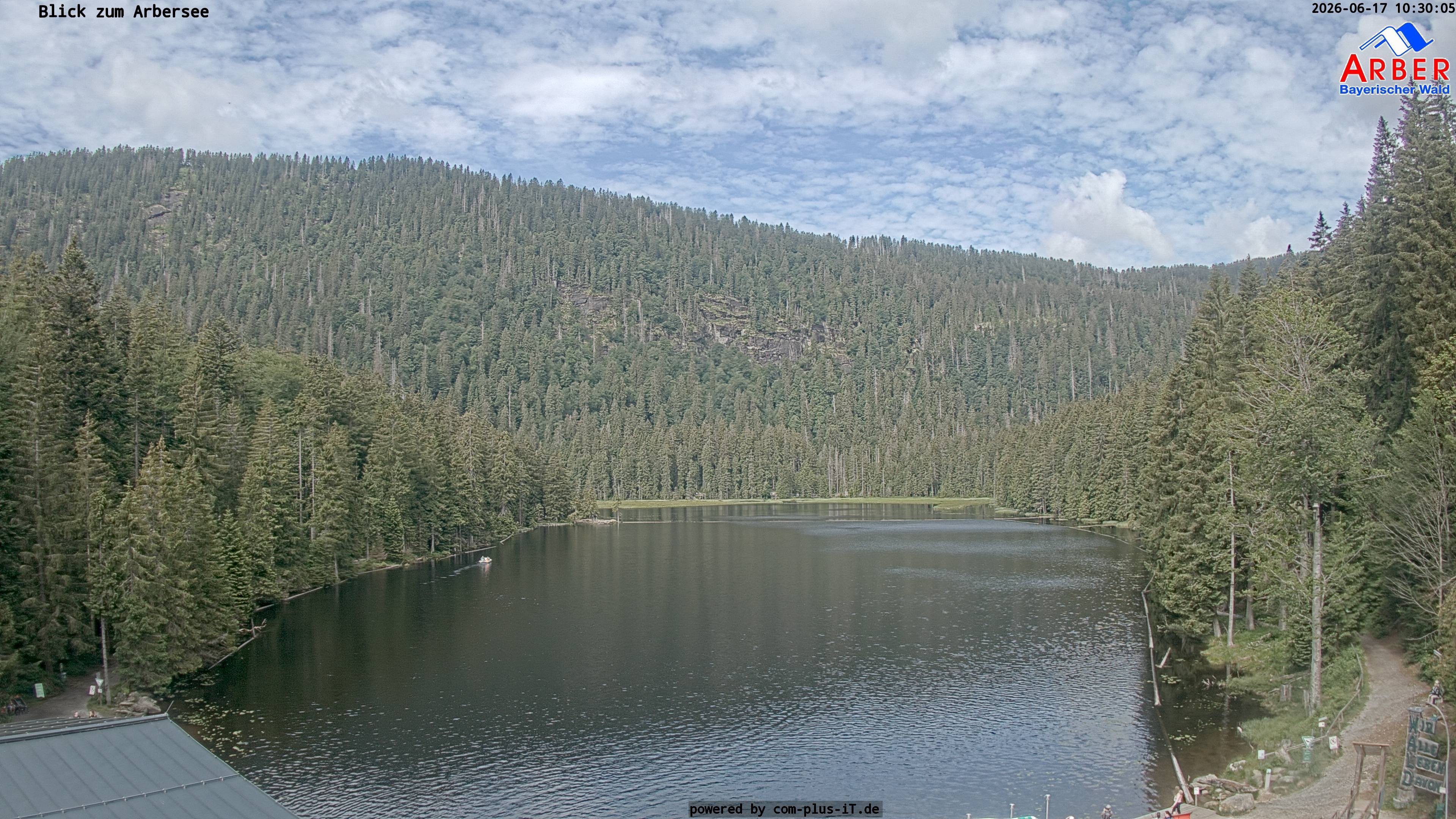Archiv Foto Webcam Großer Arbersee - Bayerischer Wald