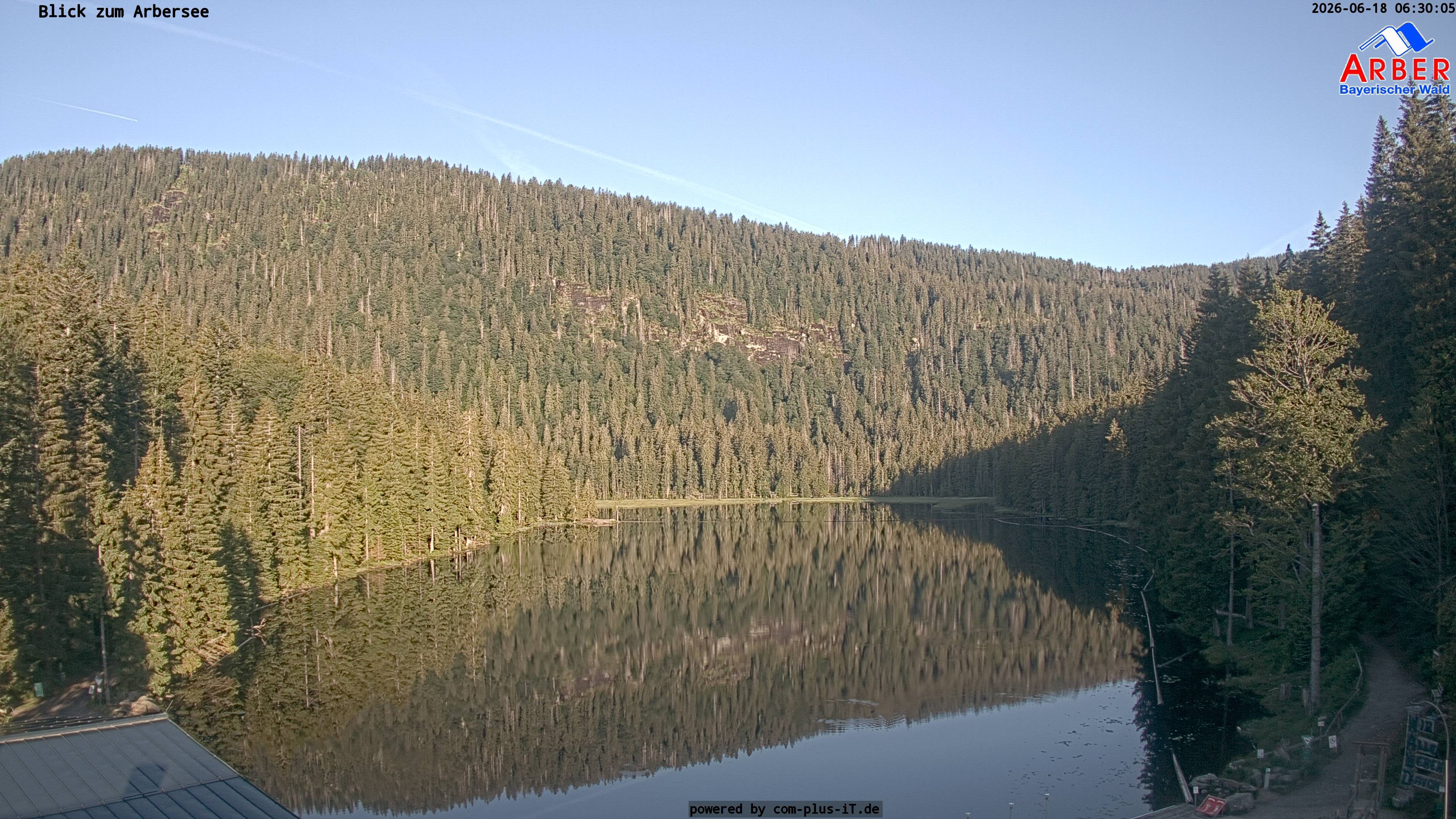 Archiv Foto Webcam Großer Arbersee - Bayerischer Wald