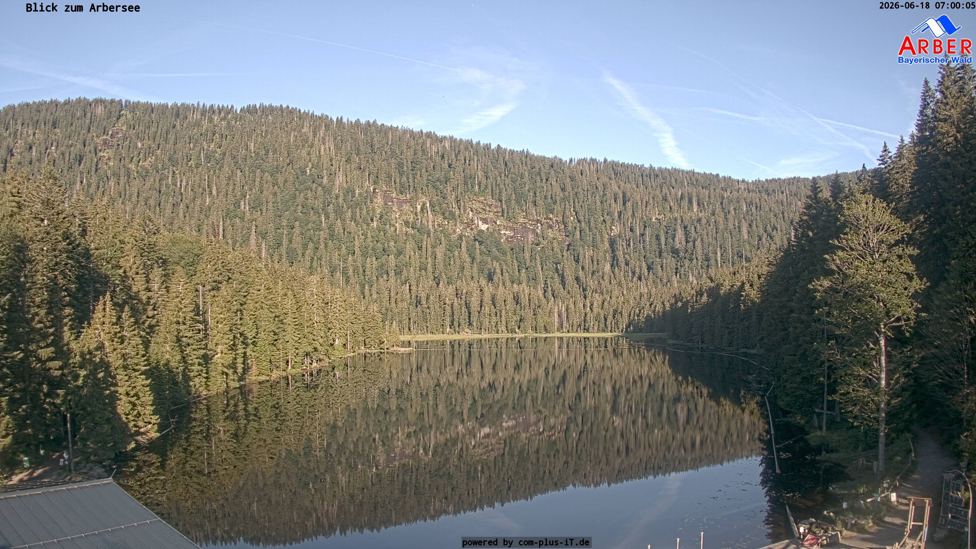 Archiv Foto Webcam Großer Arbersee - Bayerischer Wald