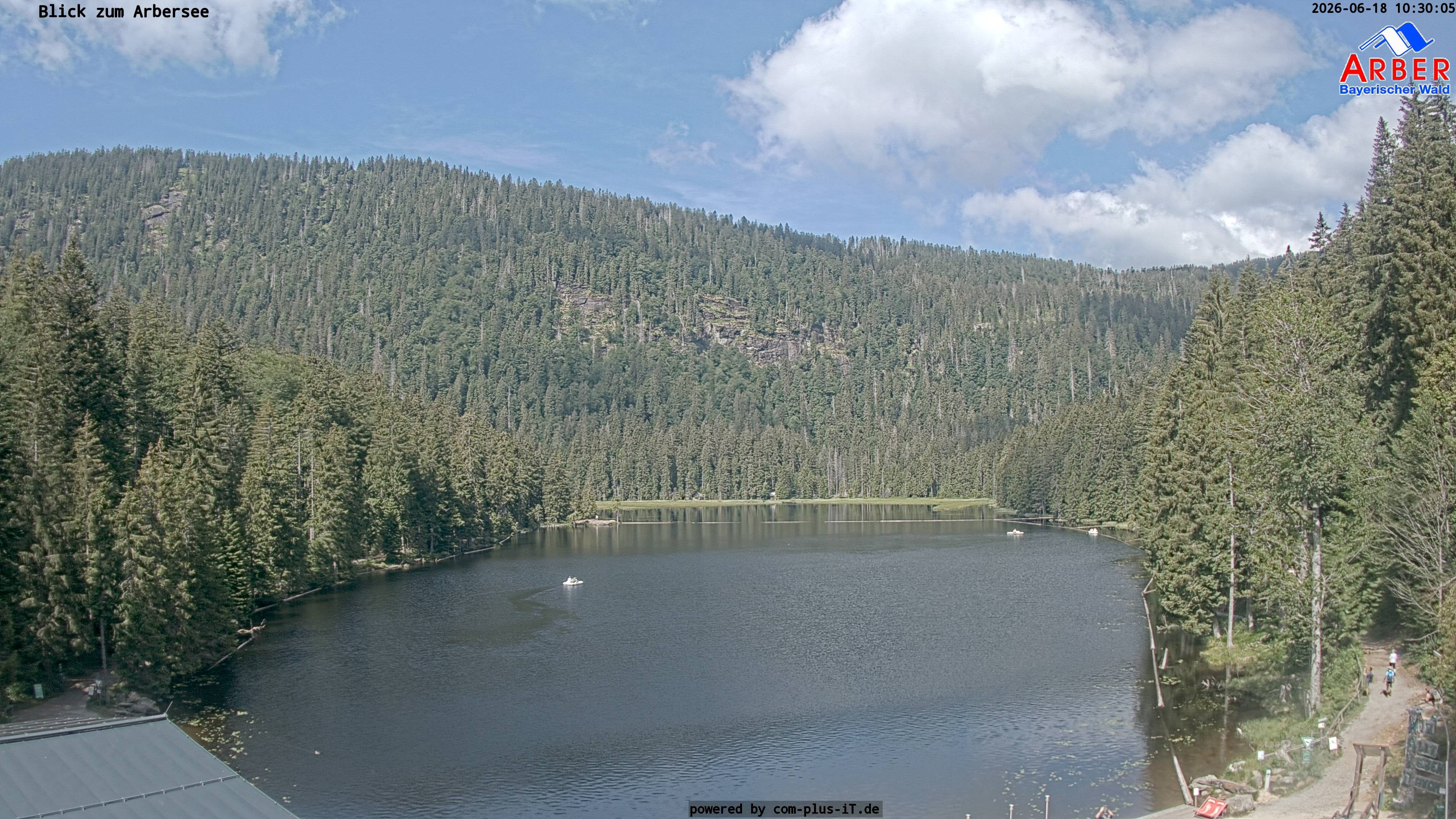 Archiv Foto Webcam Großer Arbersee - Bayerischer Wald