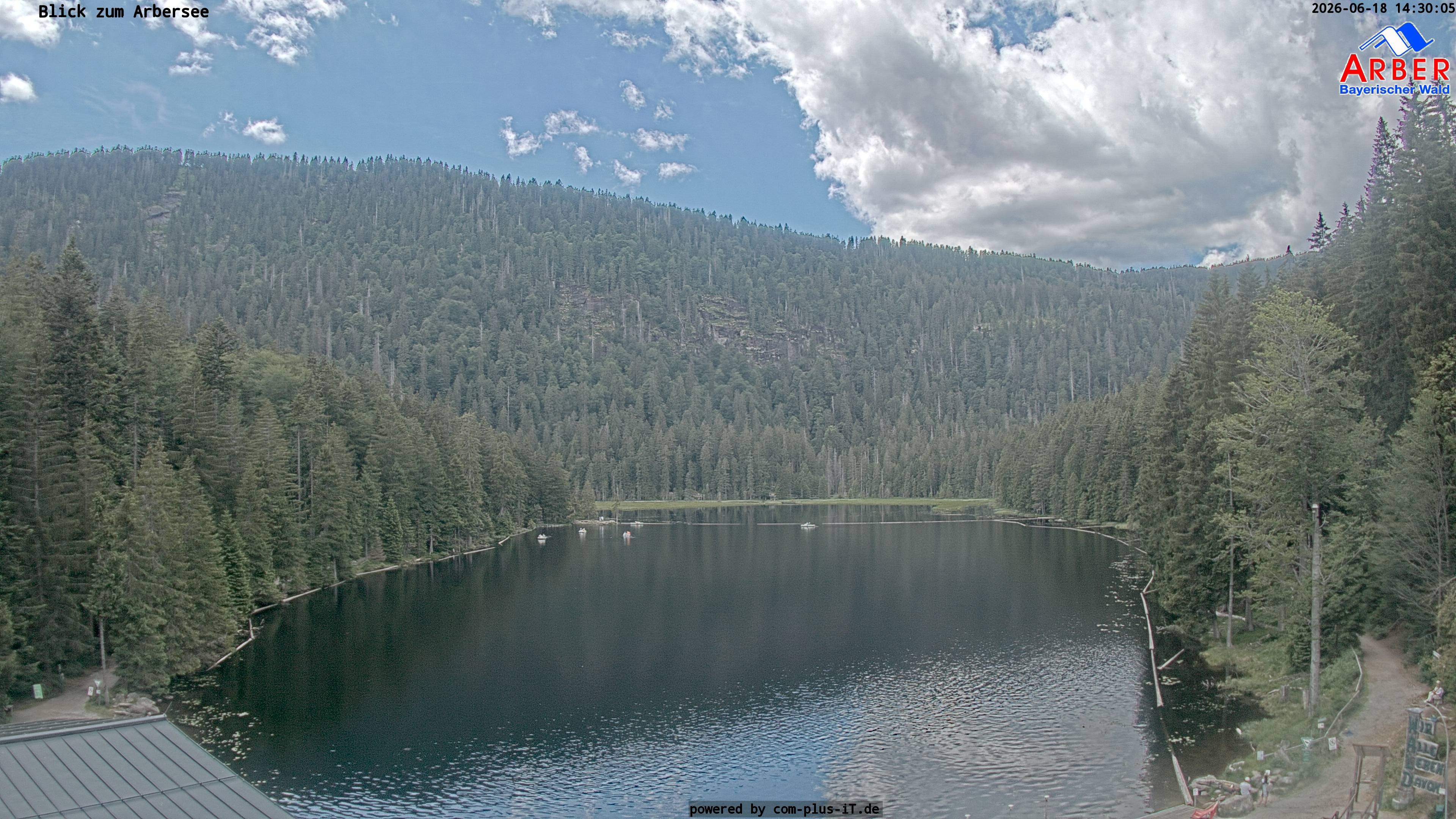 Archiv Foto Webcam Großer Arbersee - Bayerischer Wald